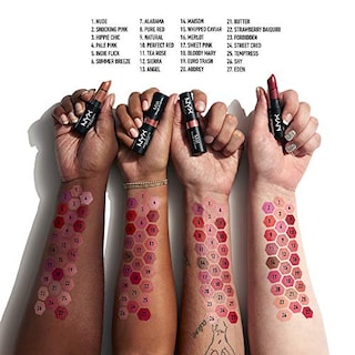Foto 5 | Venta Internacional - Lápiz Labial Mate Nyx Professional Makeup, Color Merlot (roj