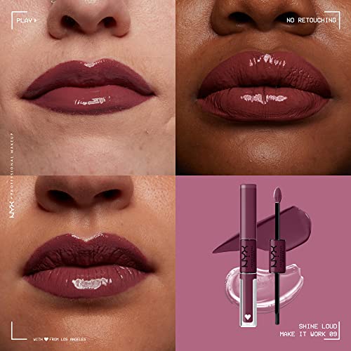 Foto 4 pulgar | Lápiz De Labios Líquido Nyx Professional Makeup Shine Loud D - Venta Internacional.