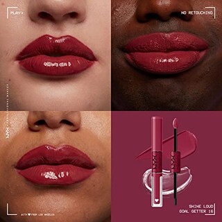 Foto 3 | Lápiz De Labios Líquido Nyx Professional Makeup Shine Loud D - Venta Internacional.