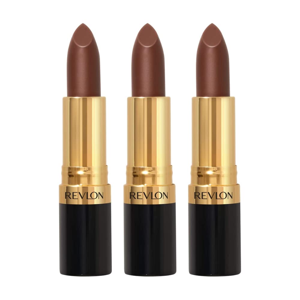 Lápiz Labial Revlon Super Lustrous Mauvy Night 473 Paquete de 3 - Venta Internacional