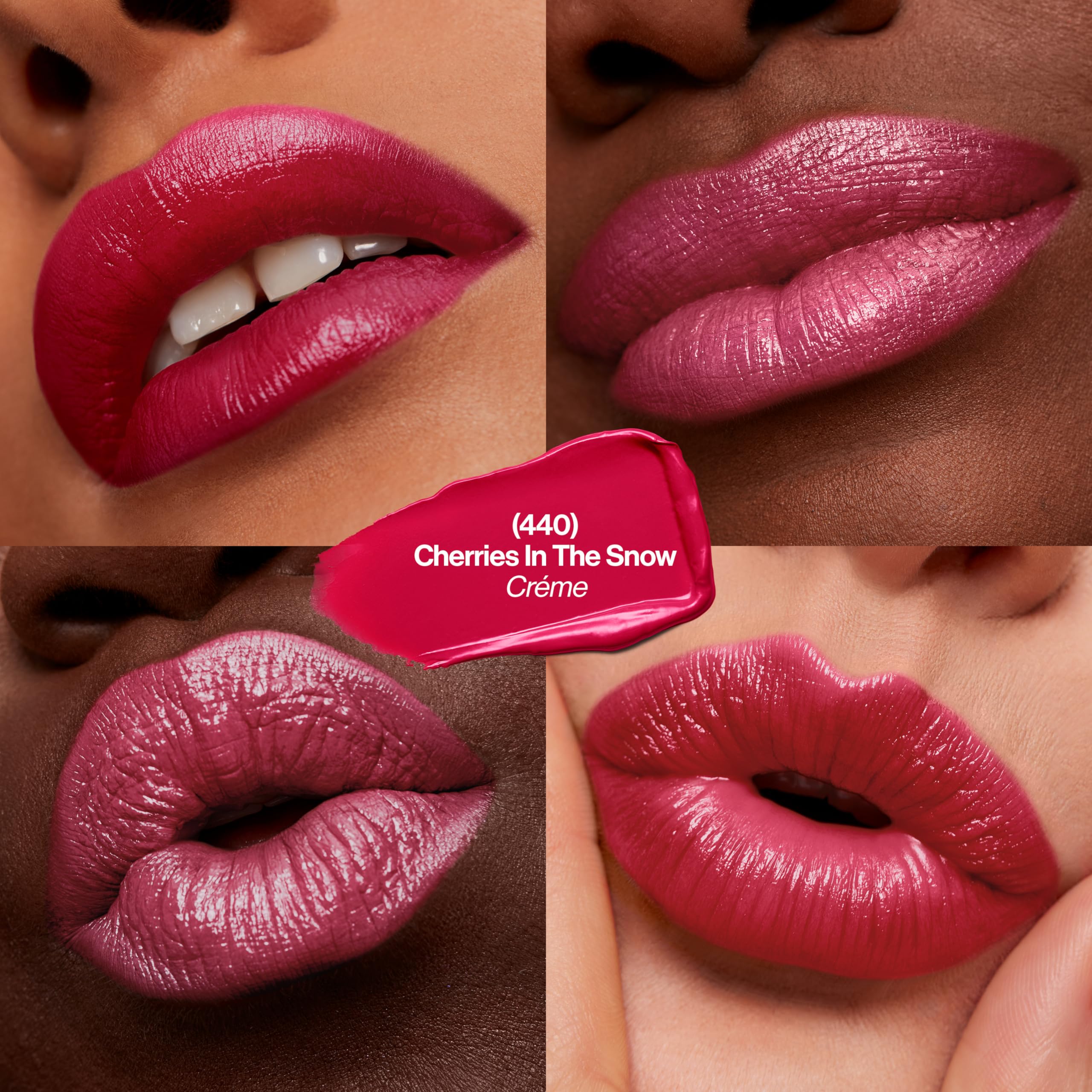 Foto 4 pulgar | Lápiz Labial Revlon Super Lustrous Creamy Cherries In The Snow - Venta Internacional.