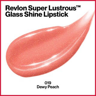 Foto 3 | Lápiz Labial Revlon Super Lustrous Glass Shine 002 Dewy Peach - Venta Internacional