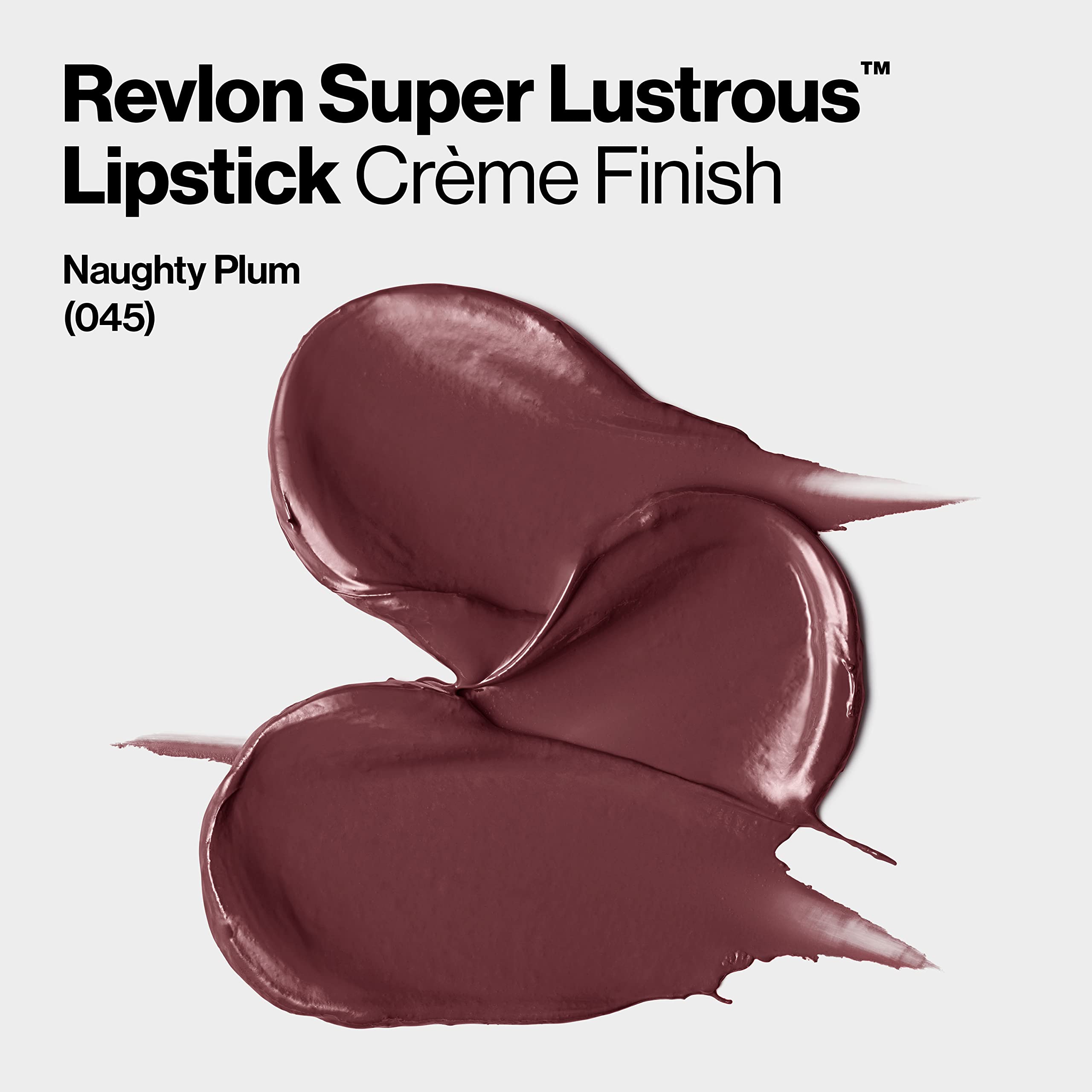 Foto 8 pulgar | Lápiz Labial Revlon Super Lustrous Naughty Plum 045 Creme X 2 - Venta Internacional.