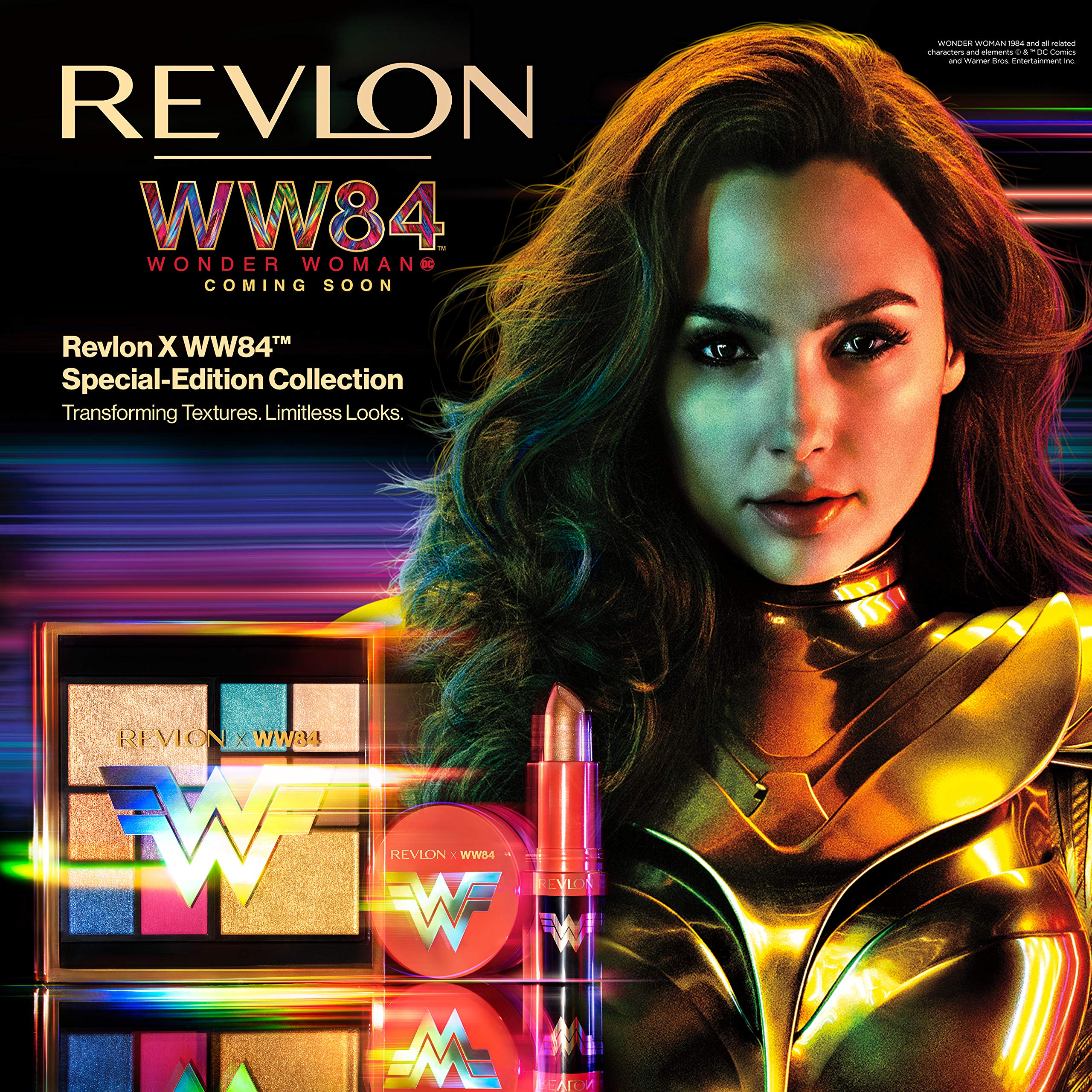 Foto 7 pulgar | Labial Líquido Revlon Wonder Woman Warrior Purple-Venta Internacional