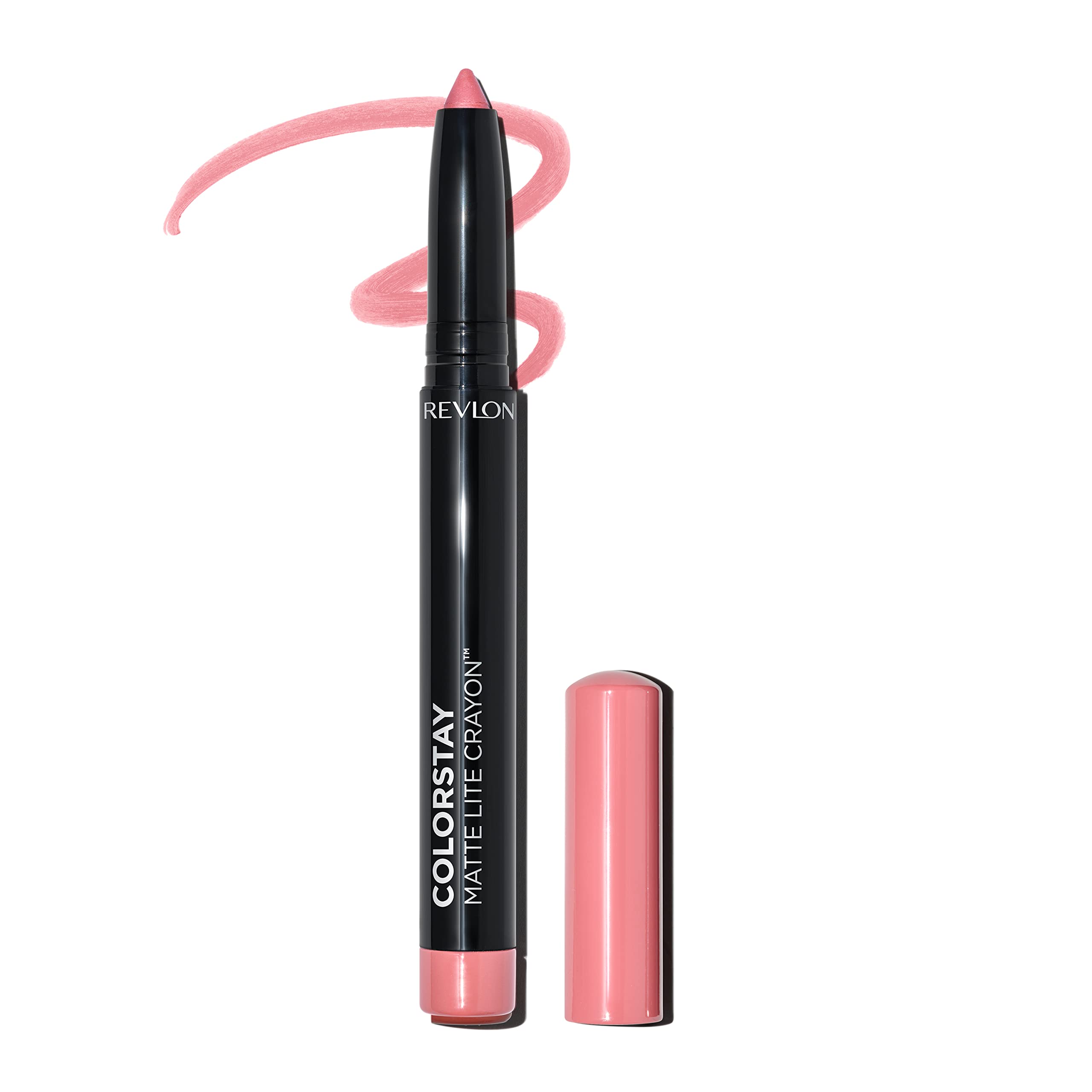 Lápiz Labial Revlon Colorstay Matte Lite Crayon 001 Tread Lightly - Venta Internacional.