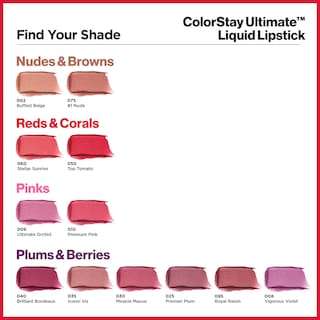 Foto 7 | Lápiz Labial Líquido Revlon Colorstay Ultimate 035 Iconic Iris - Venta Internacional