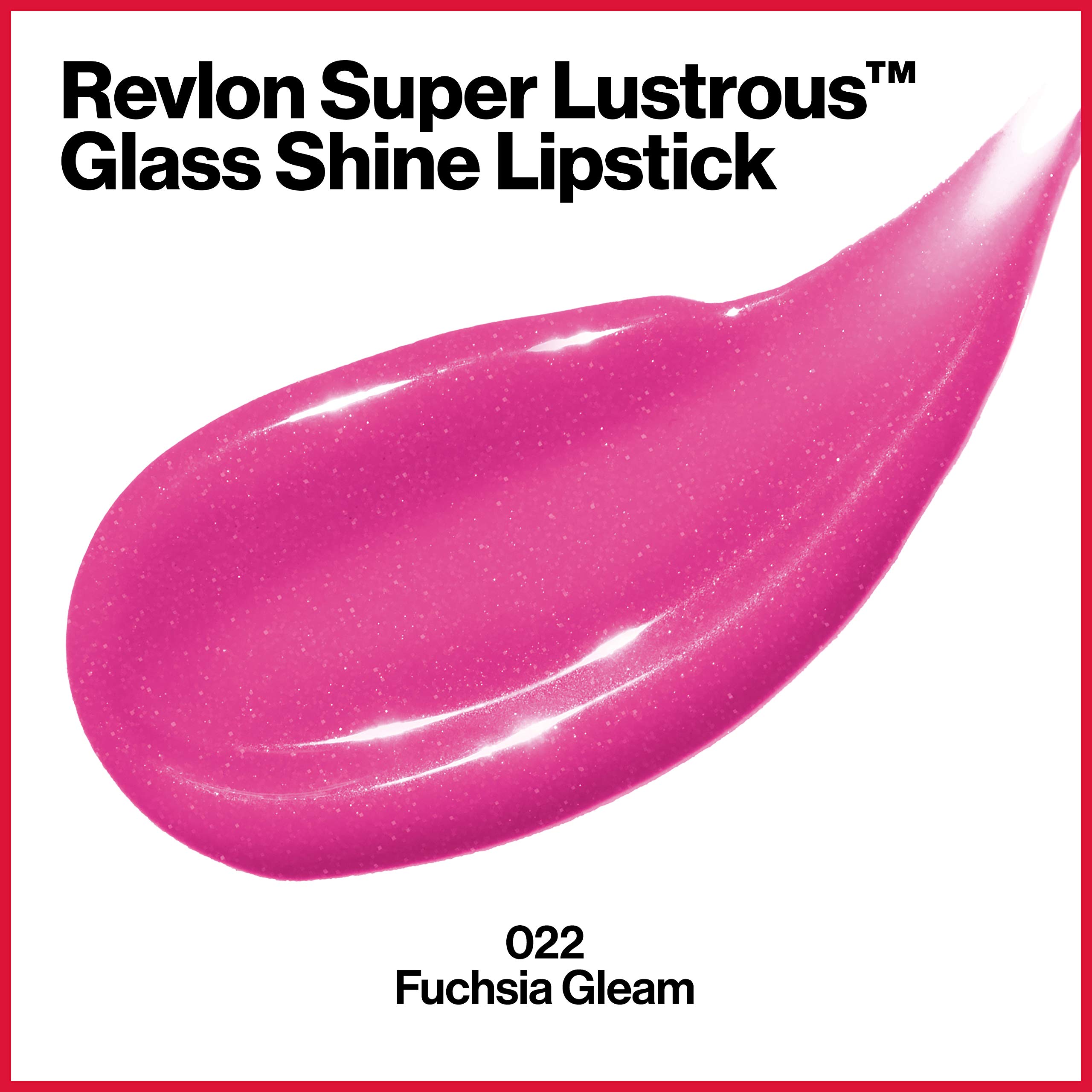 Foto 4 pulgar | Lápiz Labial Revlon Super Lustrous Glass Shine Fuchsia Gleam, 4,2 Ml - Venta Internacional