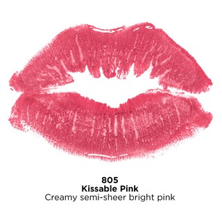 Foto 2 | Lápiz Labial Revlon Super Lustrous Shine Kissable Pink 805 - Venta Internacional