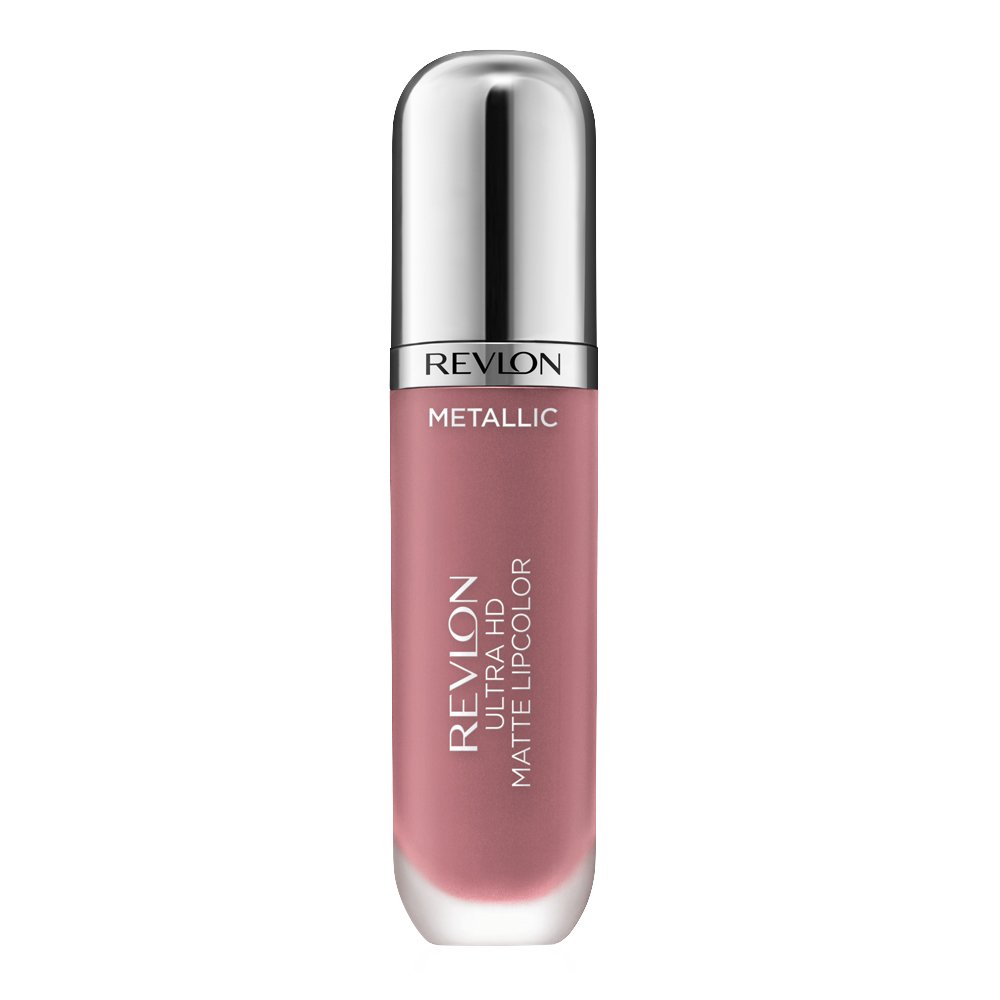 Lápiz Labial Líquido Revlon Ultra HD Metallic Matte Glam - Venta Internacional
