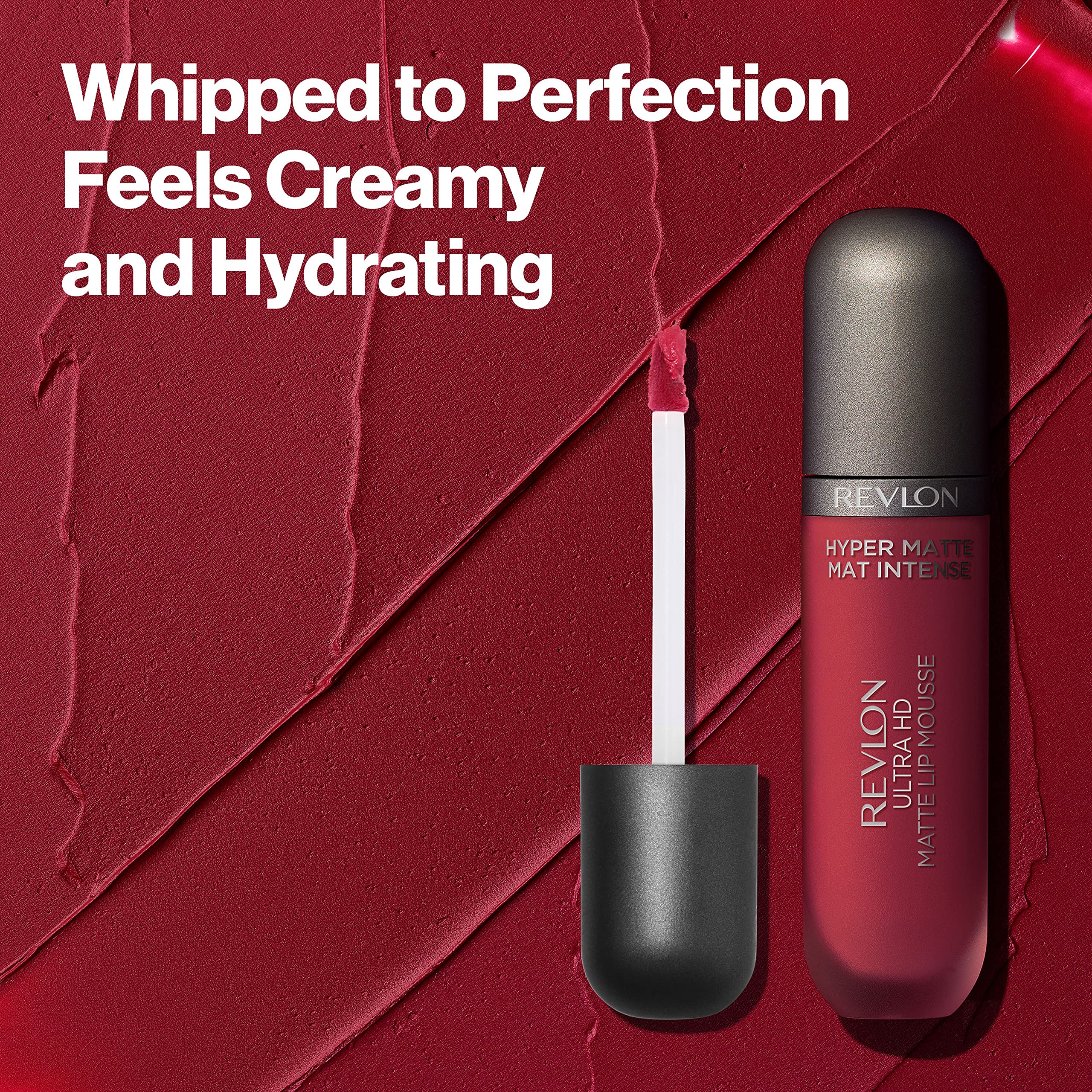 Foto 7 pulgar | Labial Líquido Revlon Ultra Hd Lip Mousse Hyper Matte Pink Sunset-Venta Internacional