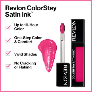 Foto 3 | Lápiz Labial Líquido Revlon Colorstay Satin Ink 002 Wild Ride 5 Ml - Venta Internacional