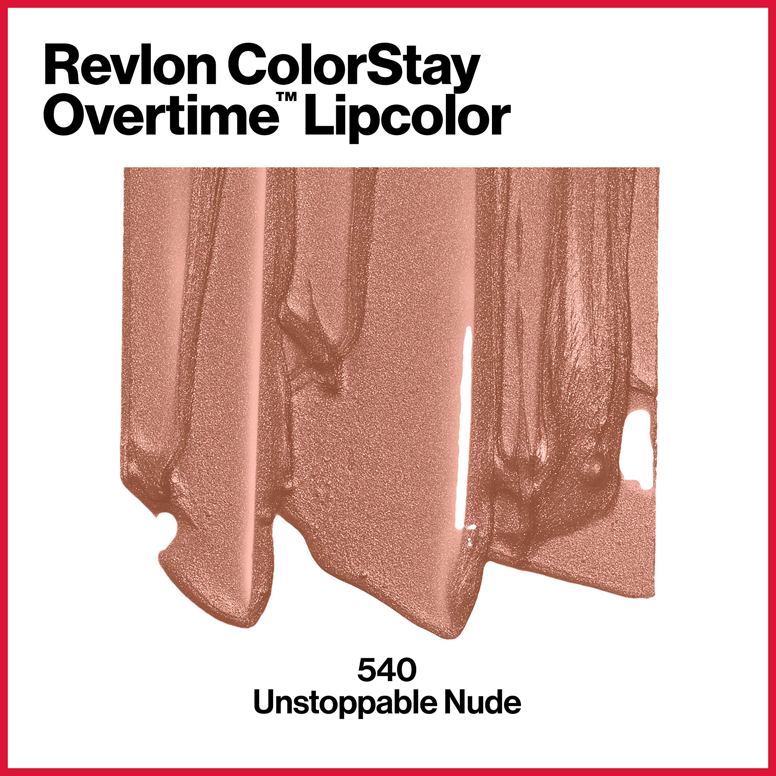 Foto 3 pulgar | Labial Líquido Revlon Colorstay Overtime Nude con Brillo-Venta Internacional