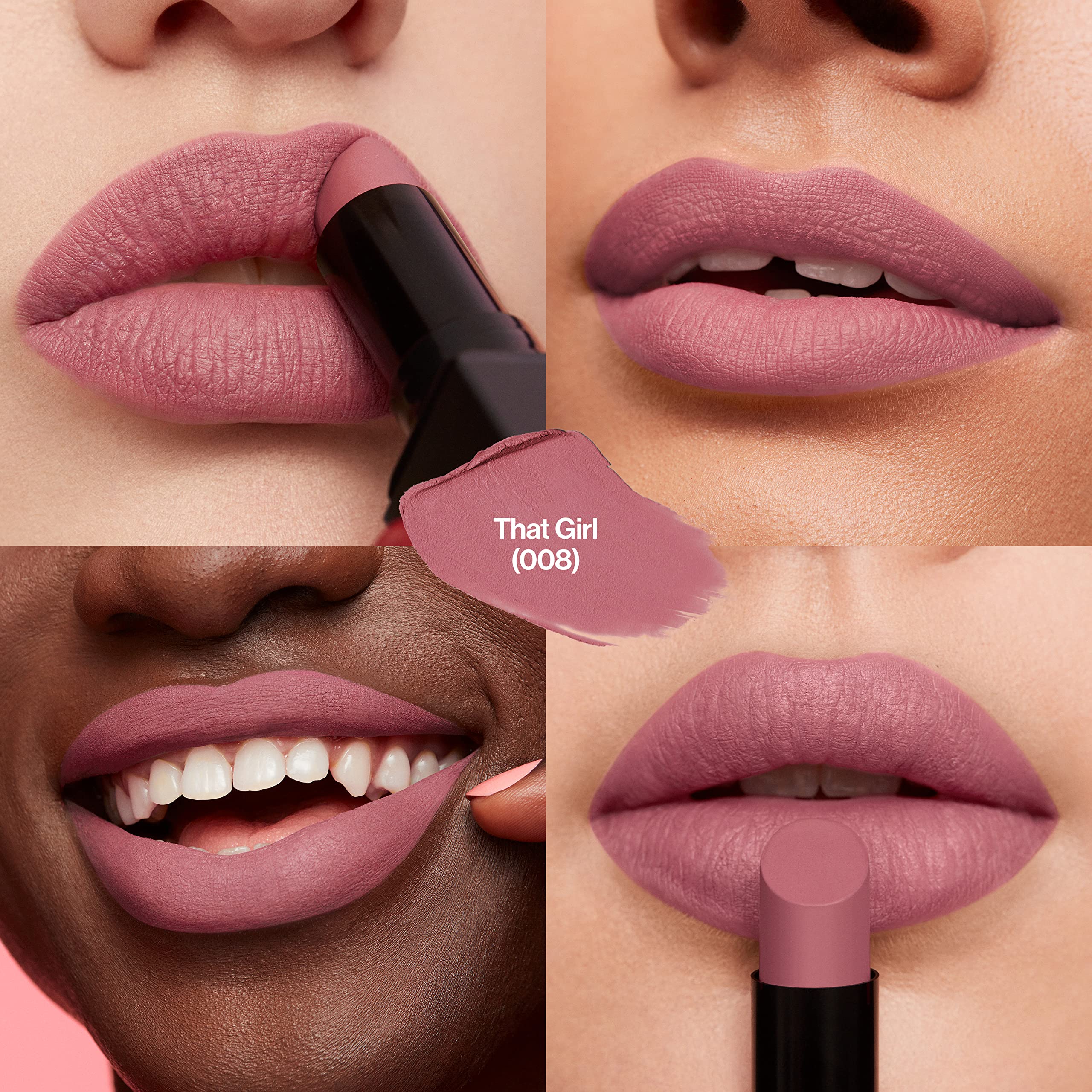 Foto 4 pulgar | Labial Revlon Colorstay Suede Ink 008 That Girl-Venta Internacional
