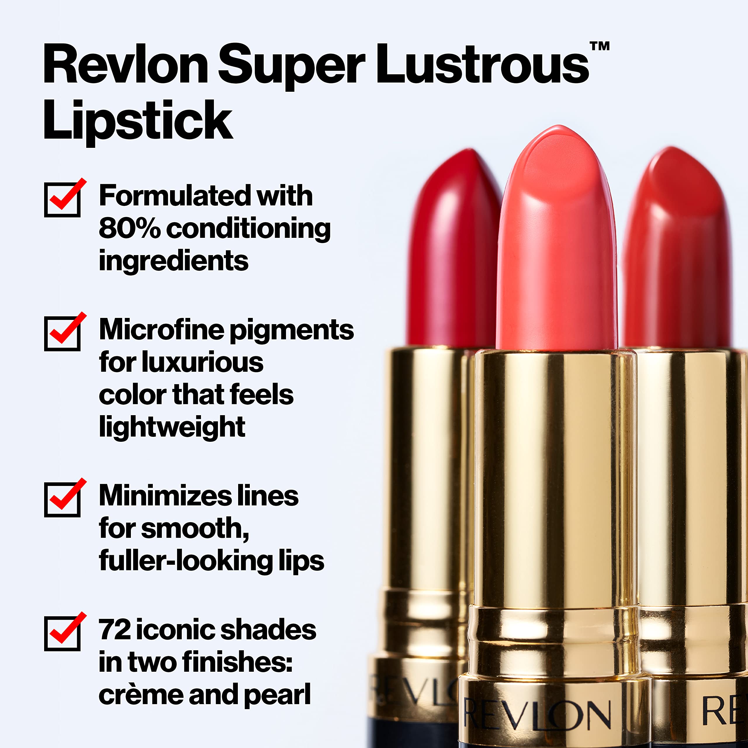 Foto 3 pulgar | Lápiz Labial Revlon Super Lustrous Creamy Fearless, 4,4 Ml - Venta Internacional.