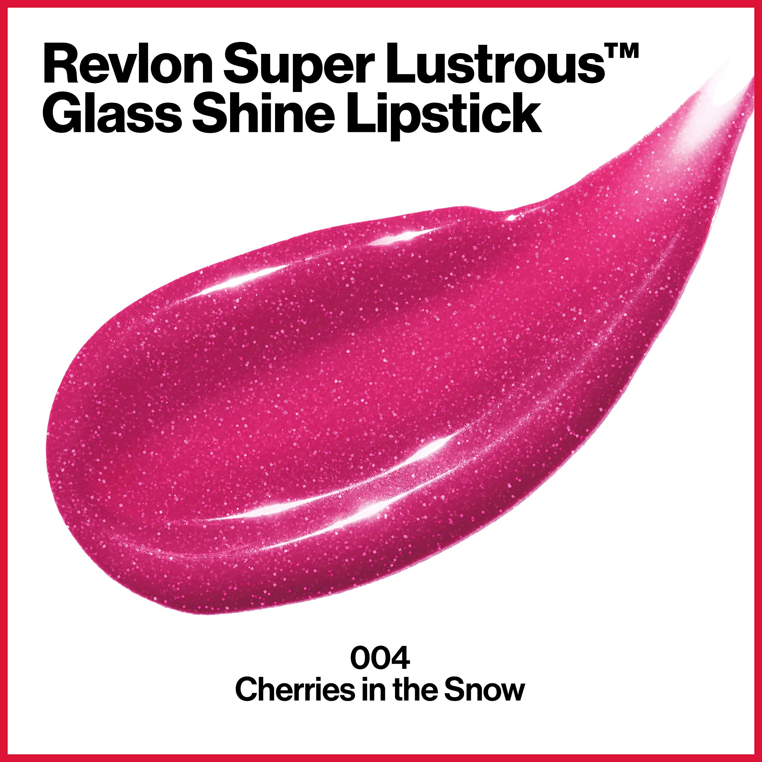 Foto 4 pulgar | Lápiz Labial Revlon Super Lustrous Glass Shine 004 Cherries In The Snow - Venta Internacional