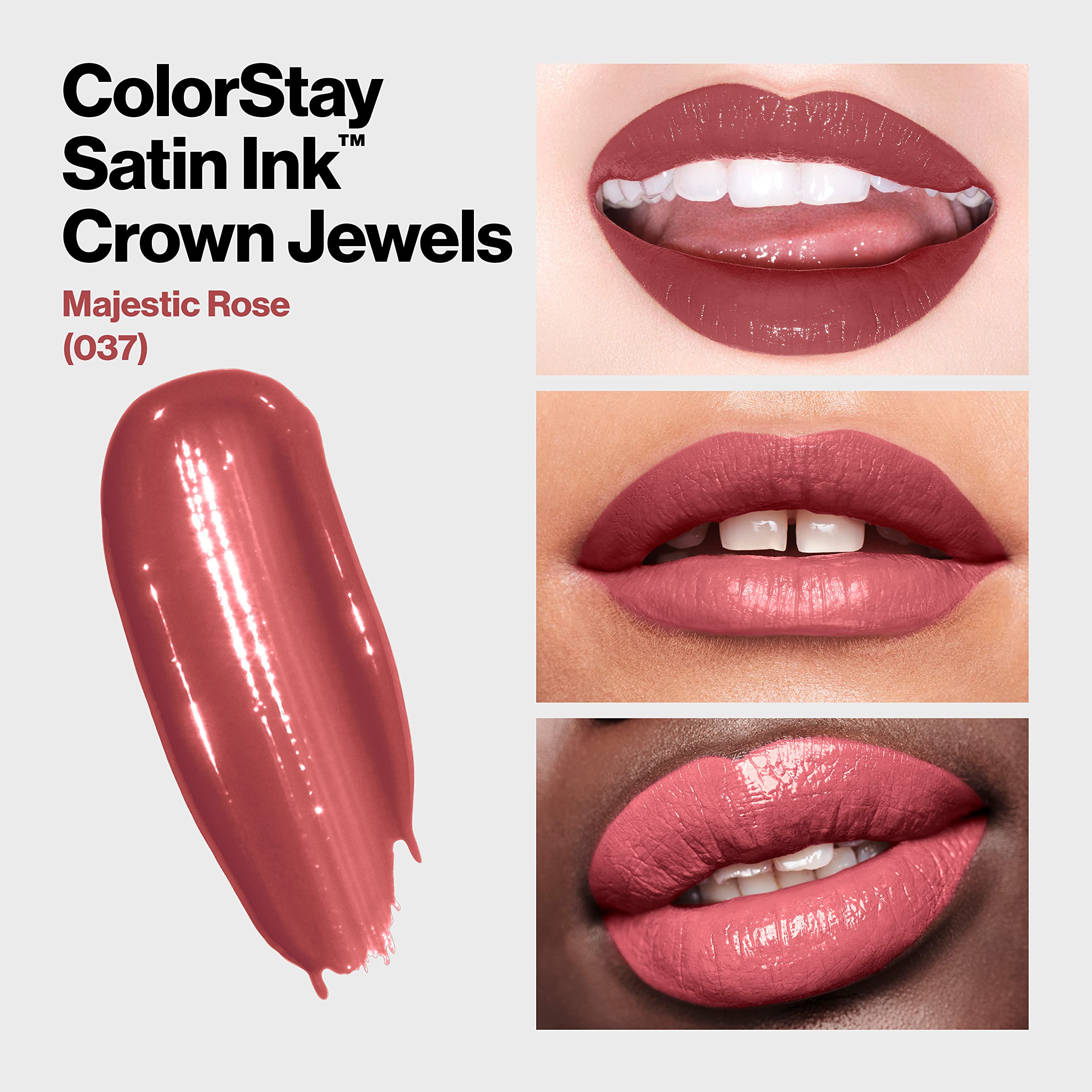 Foto 5 | Lápiz Labial Líquido Revlon Colorstay Satin Ink Crown Jewels 037 - Venta Internacional