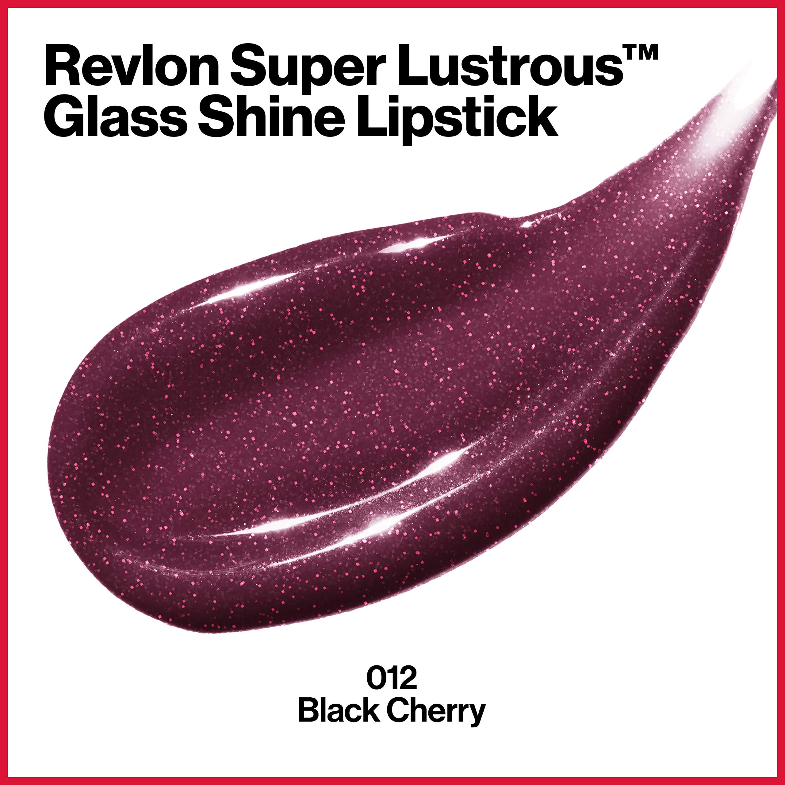 Foto 3 | Lápiz Labial Revlon Super Lustrous Glass Shine Black Cherry 4,5 Ml - Venta Internacional