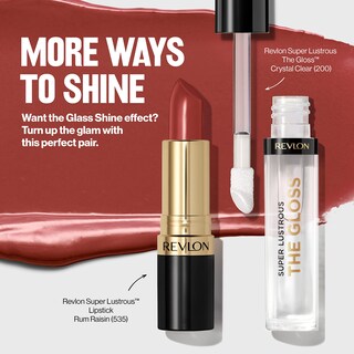 Foto 2 | Lápiz Labial Revlon Super Lustrous Glass Shine So Sleek Pink 021 - Venta Internacional