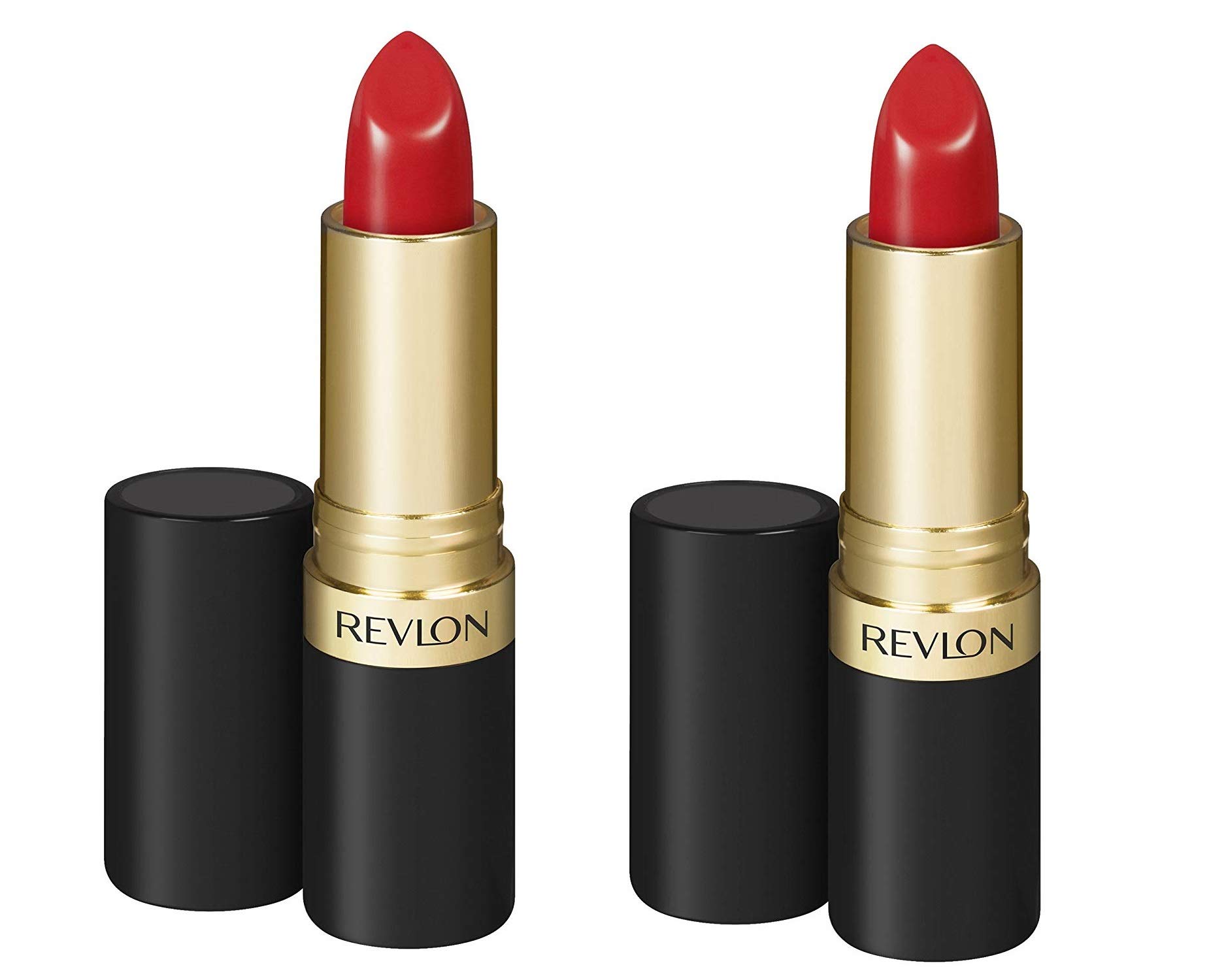 Lápiz Labial Revlon Super Lustrous 725 Love That Red 4 ml 2 Piezas- Venta Internacional