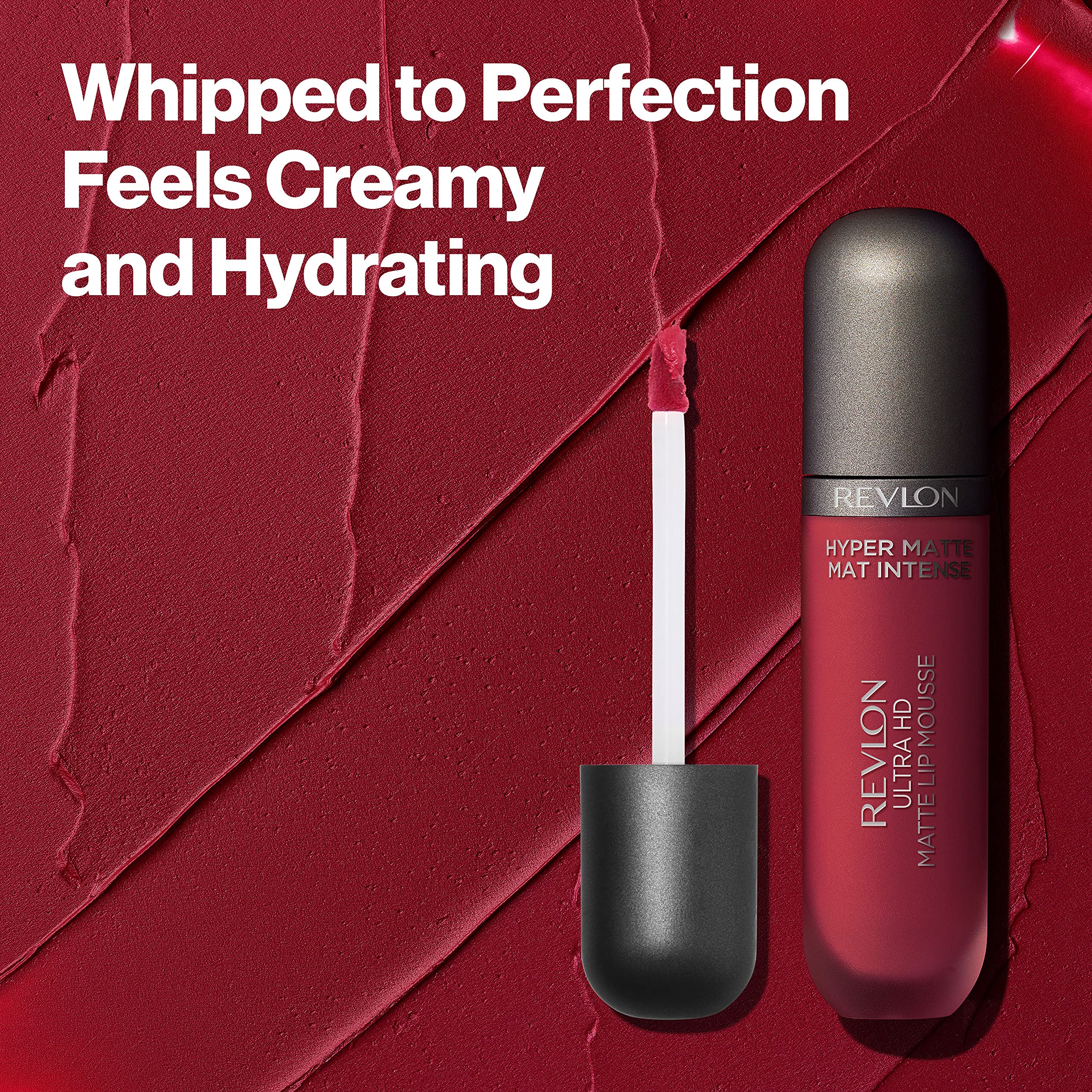 Foto 7 pulgar | Labial Líquido Revlon Ultra Hd Lip Mousse Hyper Matte Crimson Sky-Venta Internacional