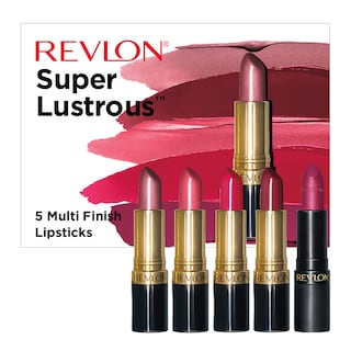 Foto 2 | Set de 5 Pintalabios Revlon Super Lustrous - Venta Internacional