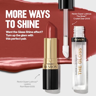 Foto 2 | Lápiz Labial Revlon Super Lustrous Glass Shine 001 Sparkling Quartz - Venta Internacional