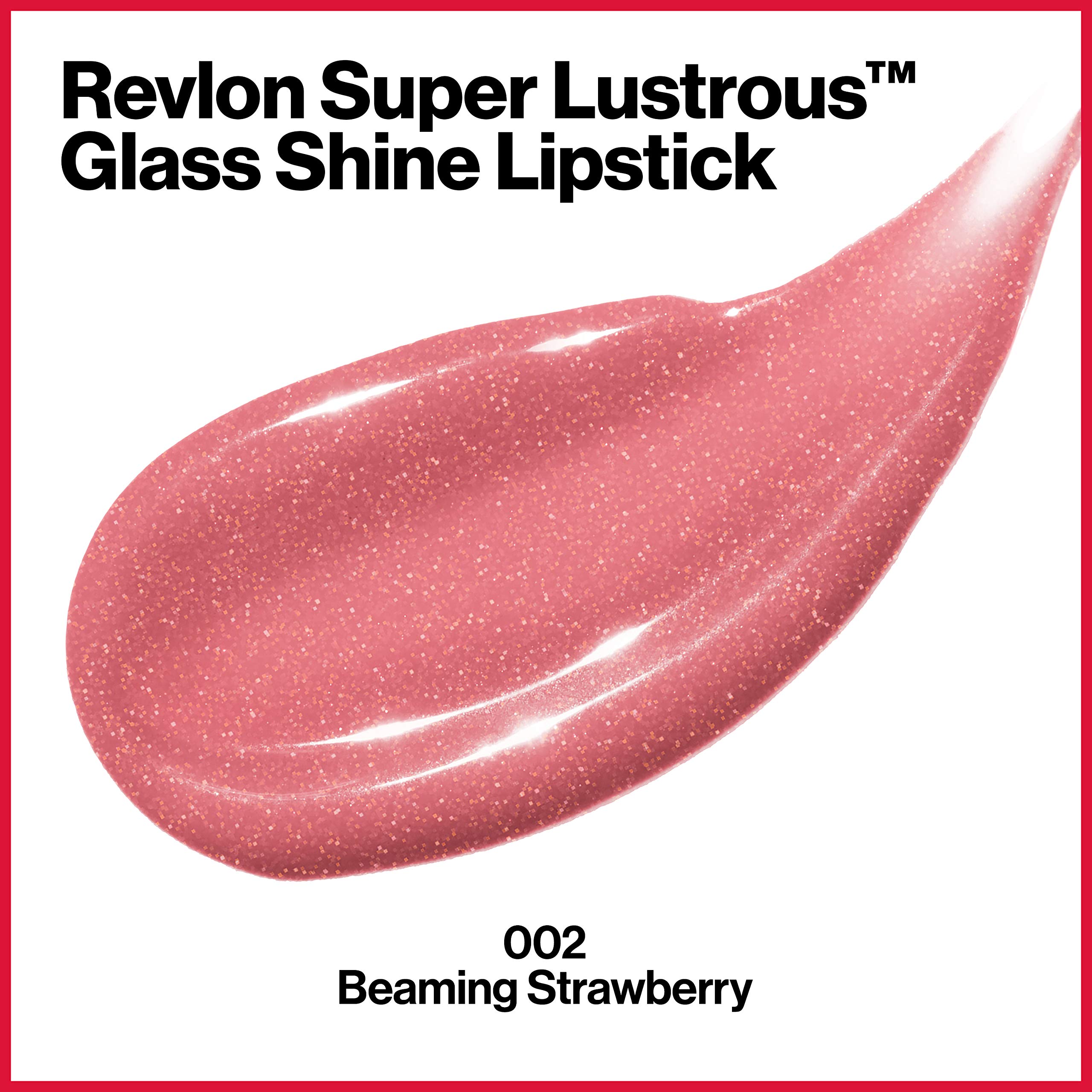 Foto 4 pulgar | Lápiz Labial Revlon Super Lustrous Glass Shine 002 Beaming Strawberry - Venta Internacional