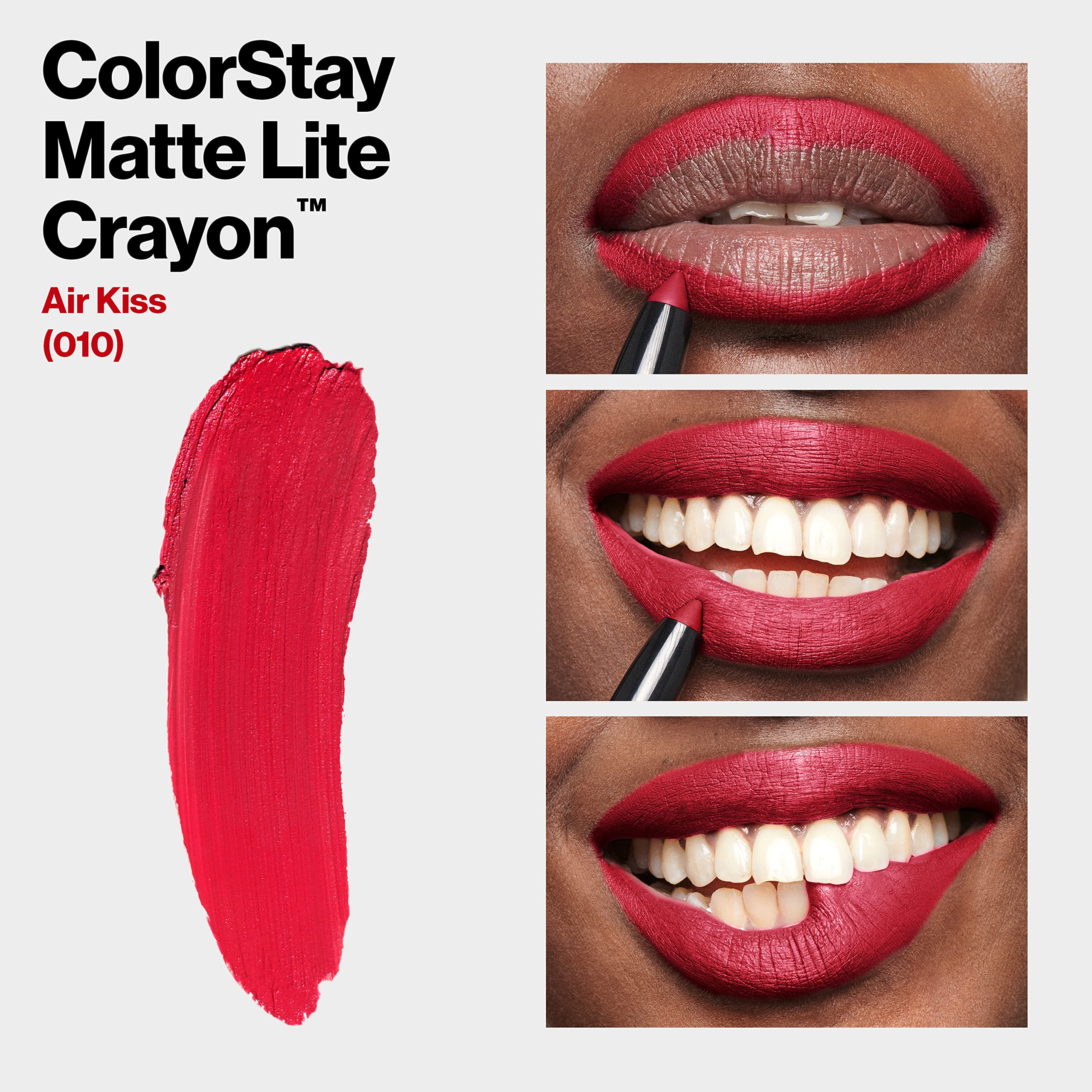 Foto 6 pulgar | Lápiz Labial Revlon Colorstay Matte Lite Crayon 010 Air Kiss - Venta Internacional
