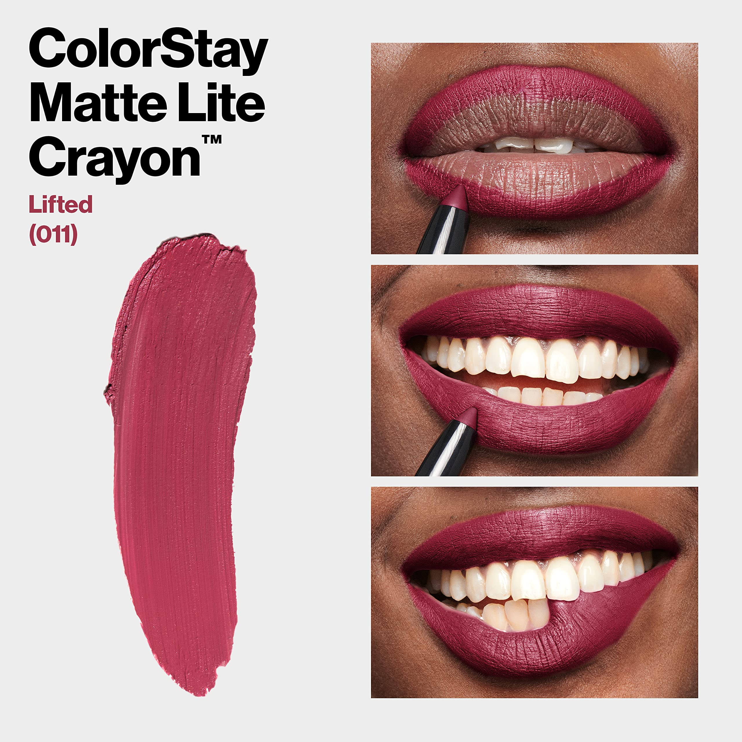 Foto 4 pulgar | Lápiz Labial Revlon Colorstay Matte Lite Crayon 011 Lifted - Venta Internacional