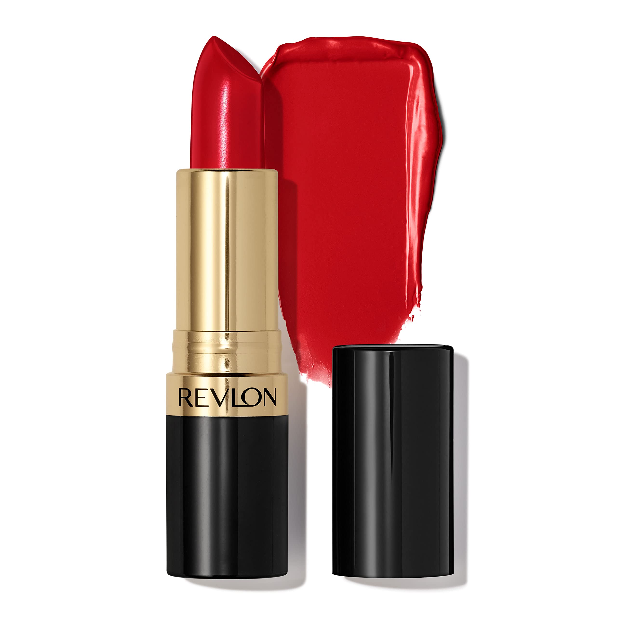 Lápiz Labial Revlon Super Lustrous 775 Super Red 4,4 Ml - Venta Internacional.