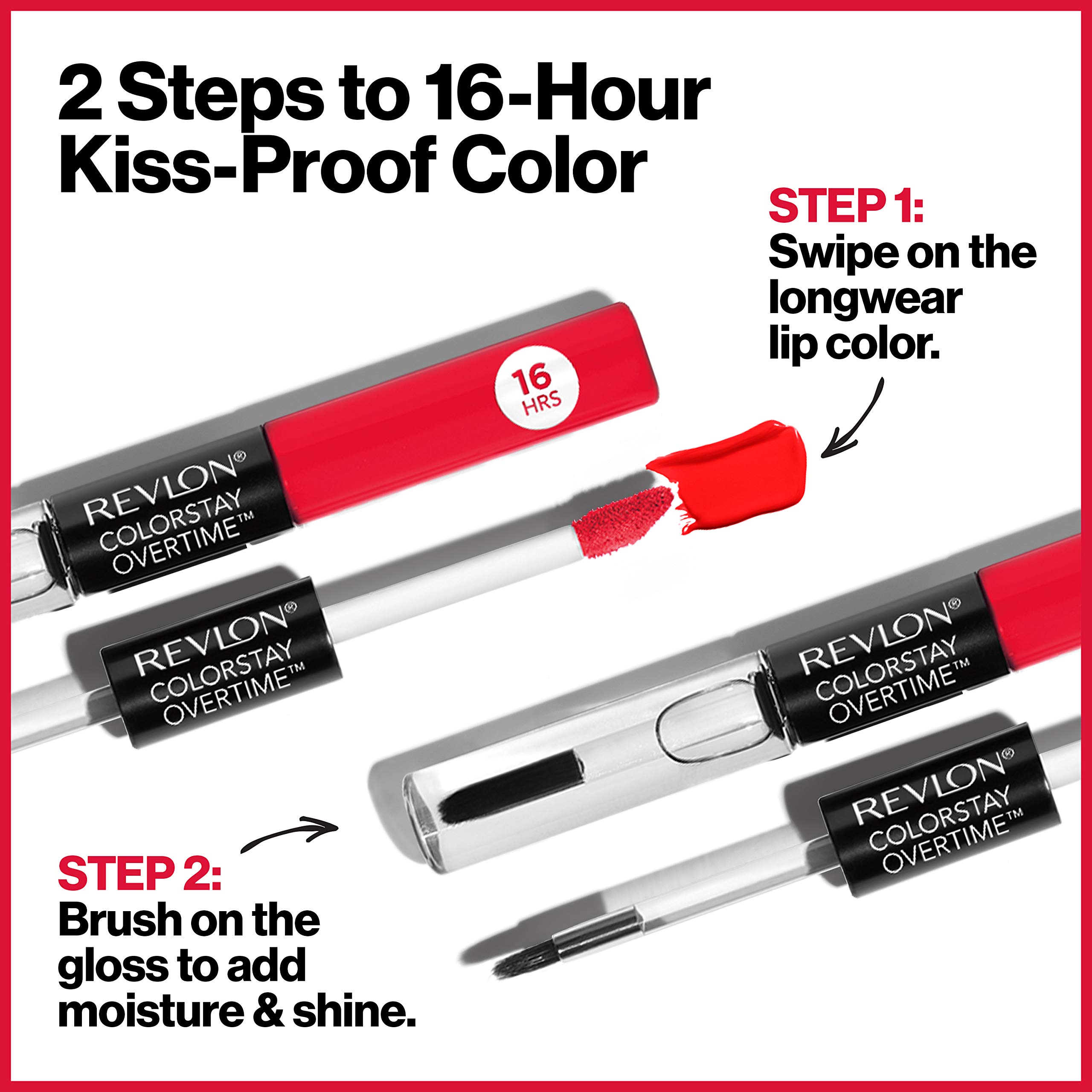 Foto 5 | Set de Maquillaje Revlon Liquid Liquid Lipstick con Brillo Labial Transparente 2 Unidades - Venta Internacional
