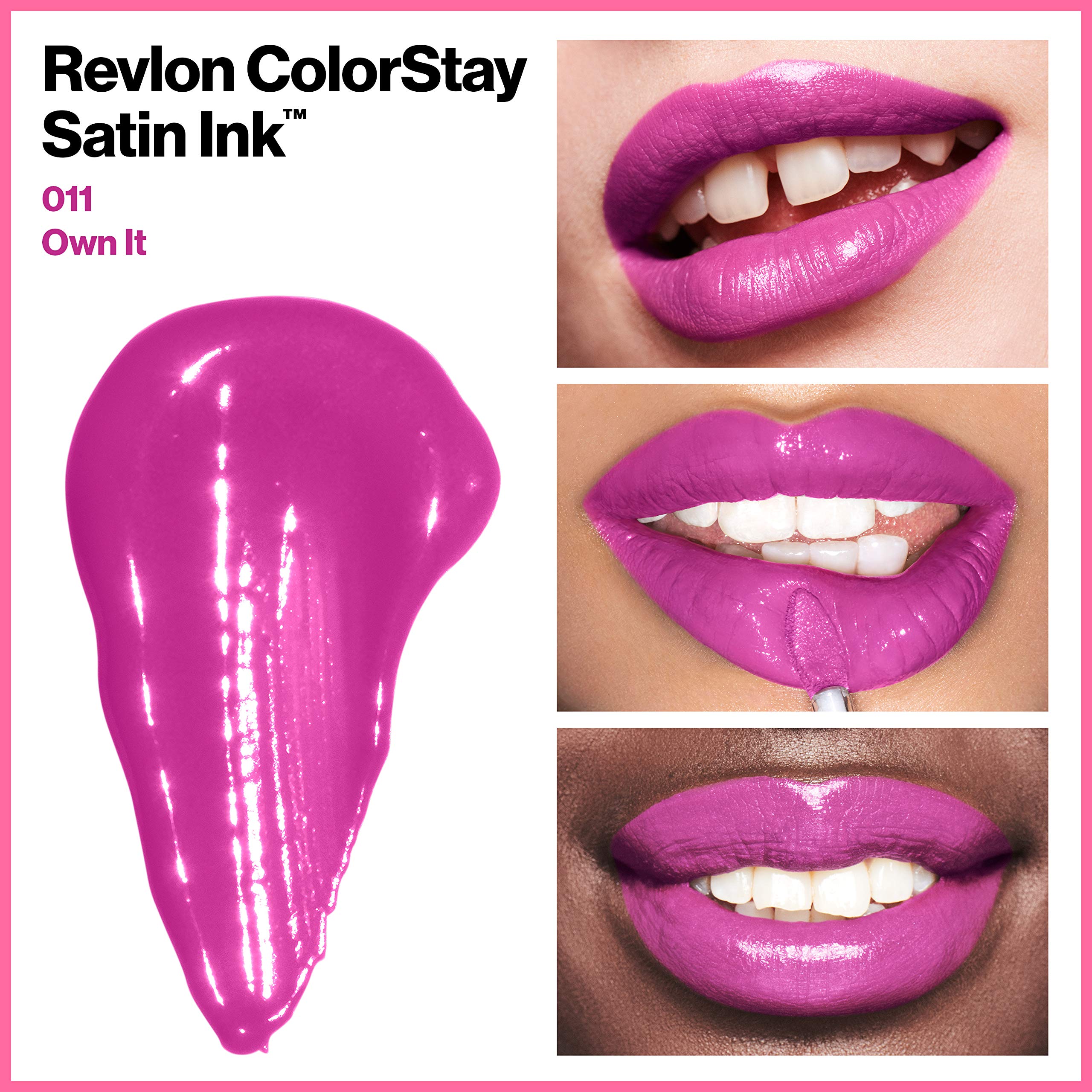 Foto 5 | Lápiz Labial Líquido Revlon Colorstay Satin Ink 011 Own It 5 ml - Venta Internacional