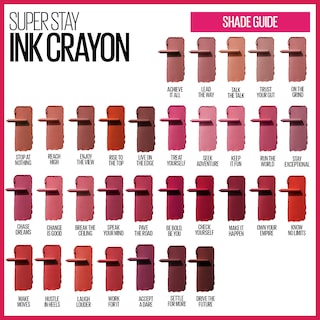 Foto 7 | Lápiz Labial Maybelline Super Stay Ink Crayon 145 Break The Ceiling - Venta Internacional.