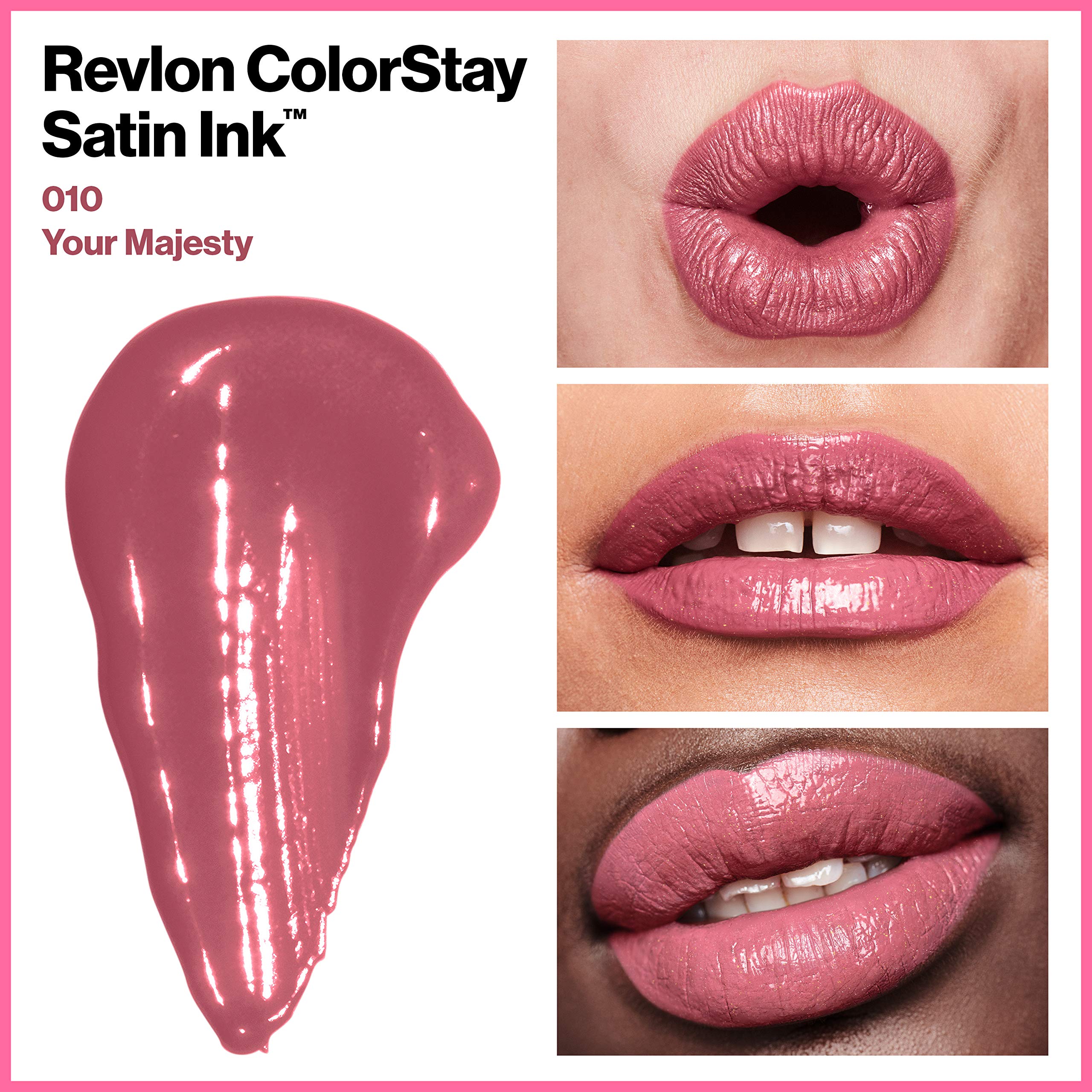 Foto 5 | Lápiz Labial Líquido Revlon Colorstay Satin Ink 010 Your Majesty - Venta Internacional