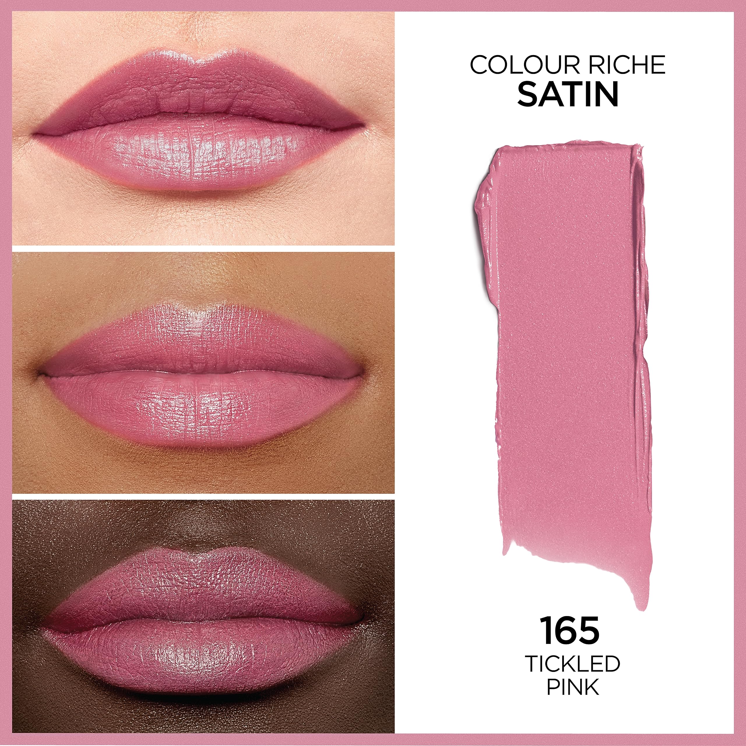 Foto 3 pulgar | Lápiz Labial L'oréal Paris Colour Riche Original Tickled Pink - Venta Internacional