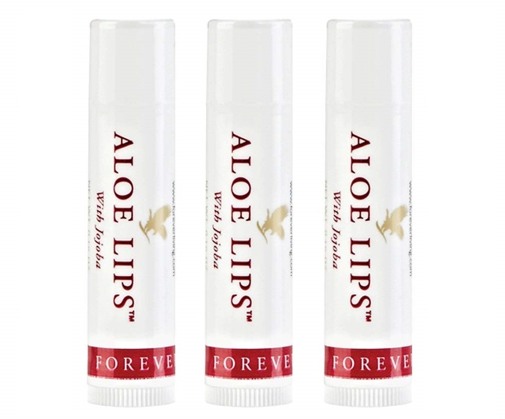 Foto 2 pulgar | Bálsamo Labial Aloe Lips Forever Living  con Jojoba 3 Piezas
