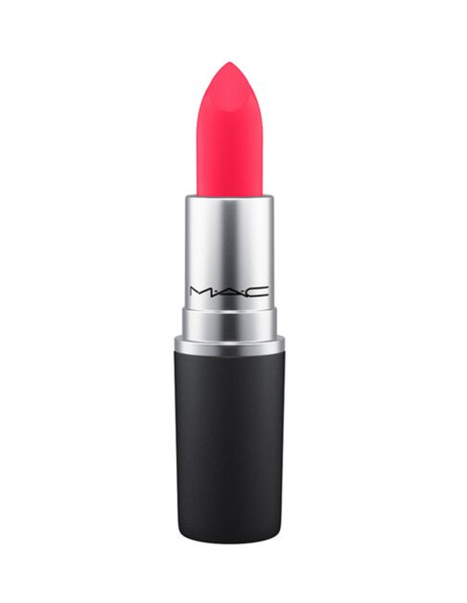 Labial Mac Powder Kiss Lipstick Fall In Love-fuchsia