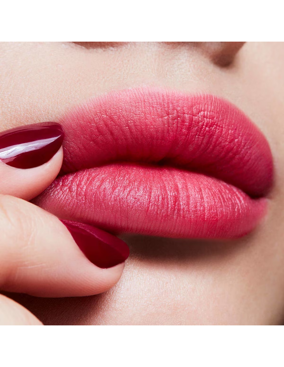 Foto 4 pulgar | Labial Mac Powder Kiss Lipstick Fall In Love-fuchsia