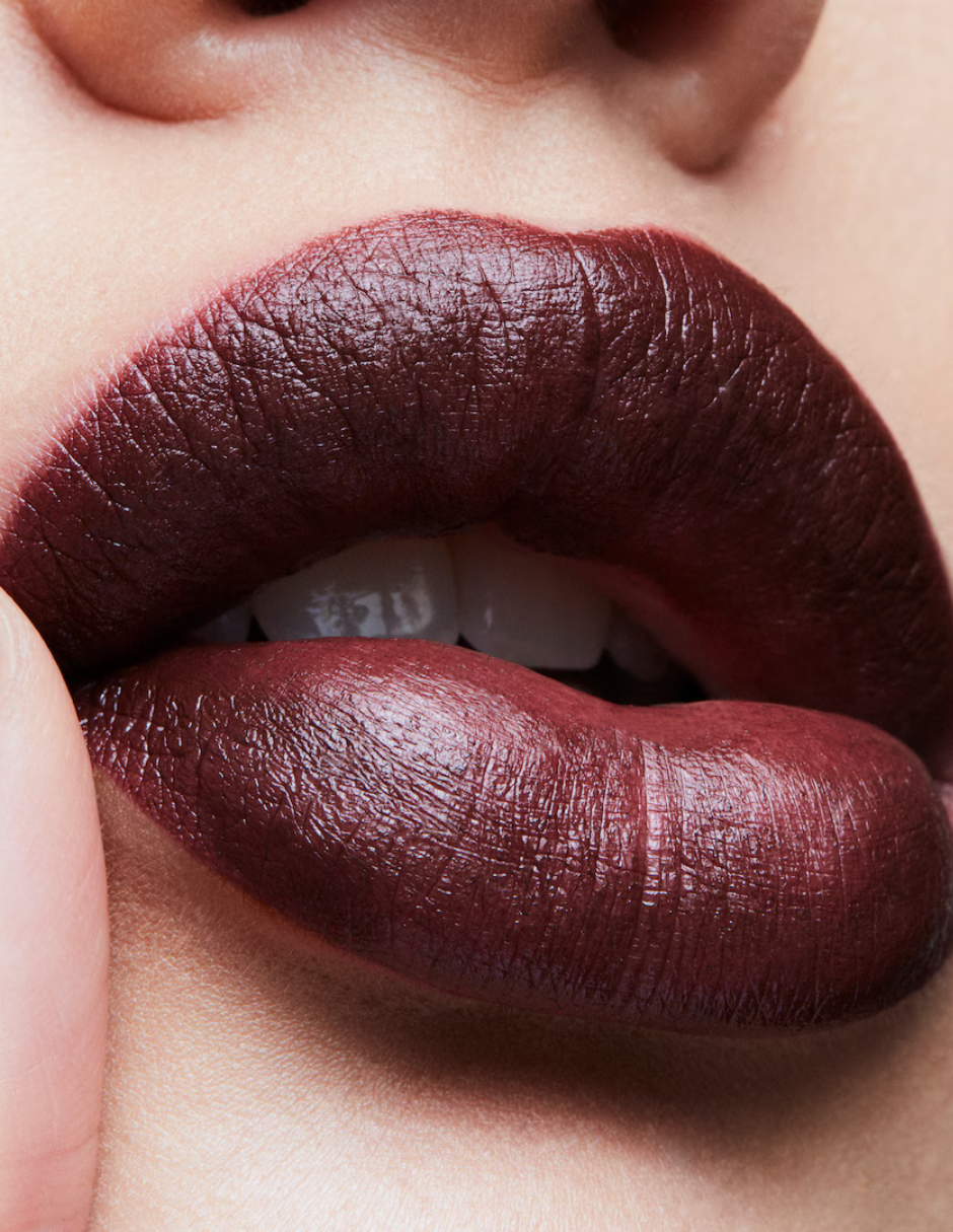 Foto 5 pulgar | Labial Mac Satin Lipstick Fil Noir