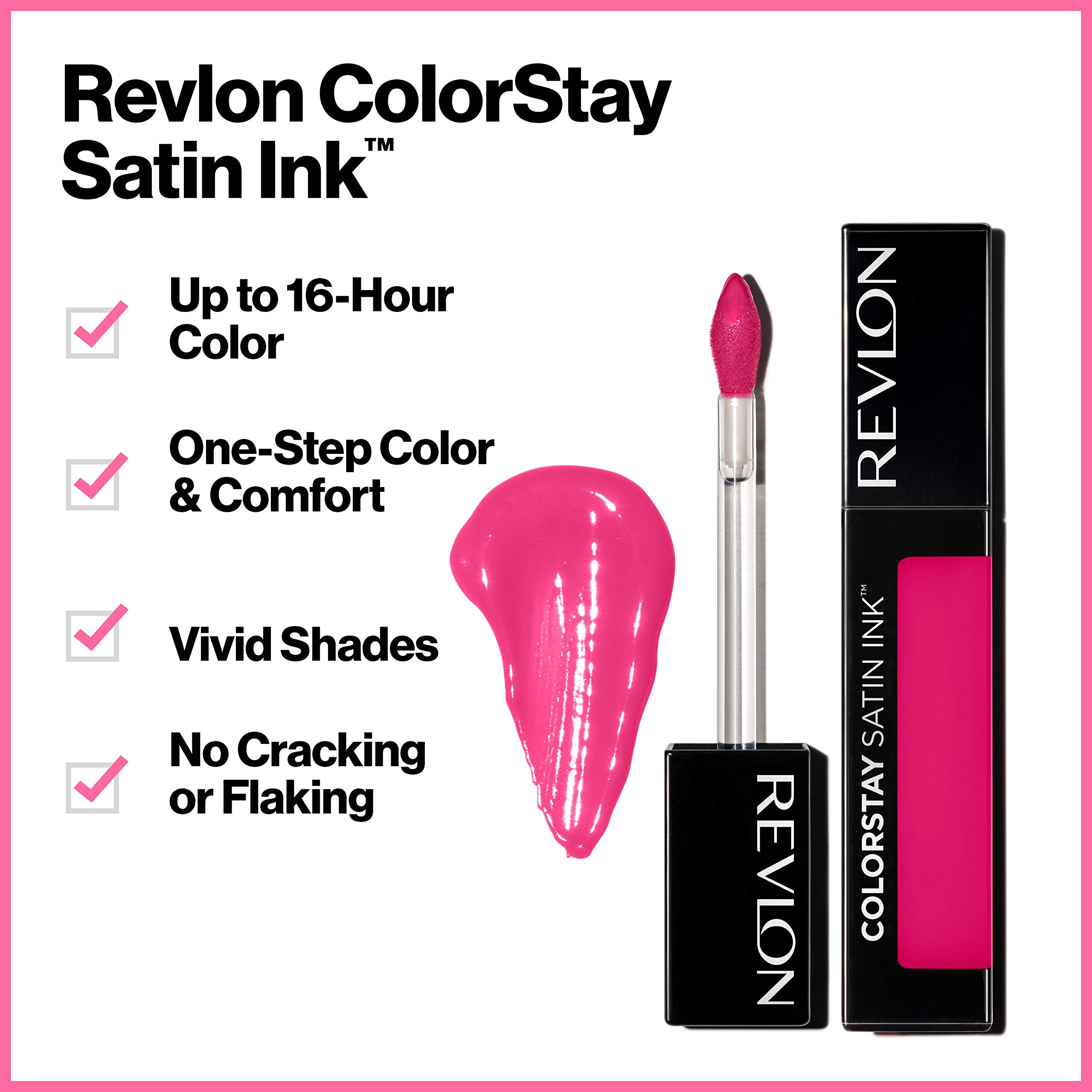 Foto 4 pulgar | Lápiz Labial Líquido Revlon Colorstay Satin Ink Perfect Storm 5 Ml - Venta Internacional.