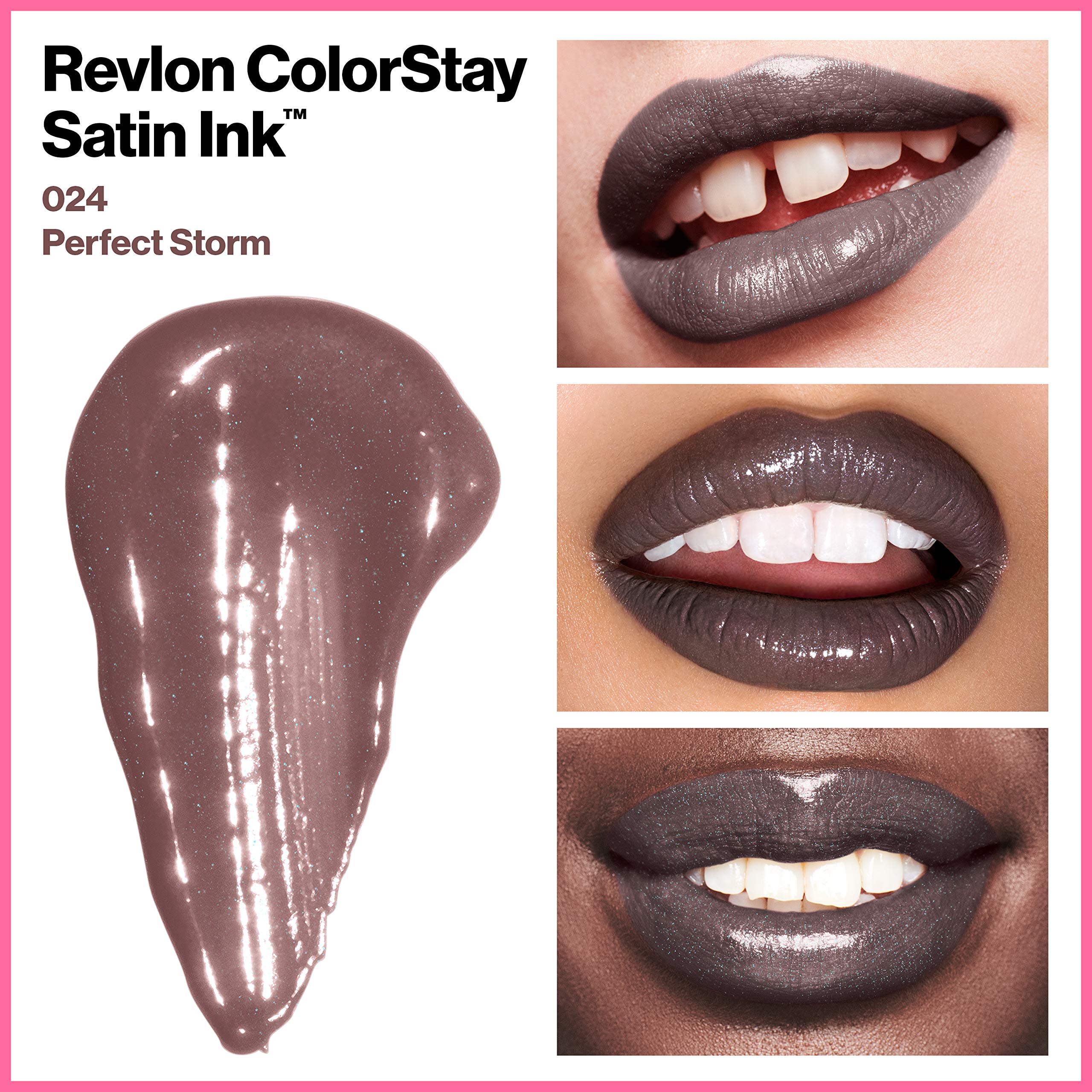 Foto 5 | Lápiz Labial Líquido Revlon Colorstay Satin Ink Perfect Storm 5 Ml - Venta Internacional.