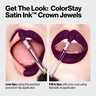 Foto 6 | Lápiz Labial Líquido Revlon Colorstay Satin Ink Crown Jewels 5 Ml - Venta Internacional