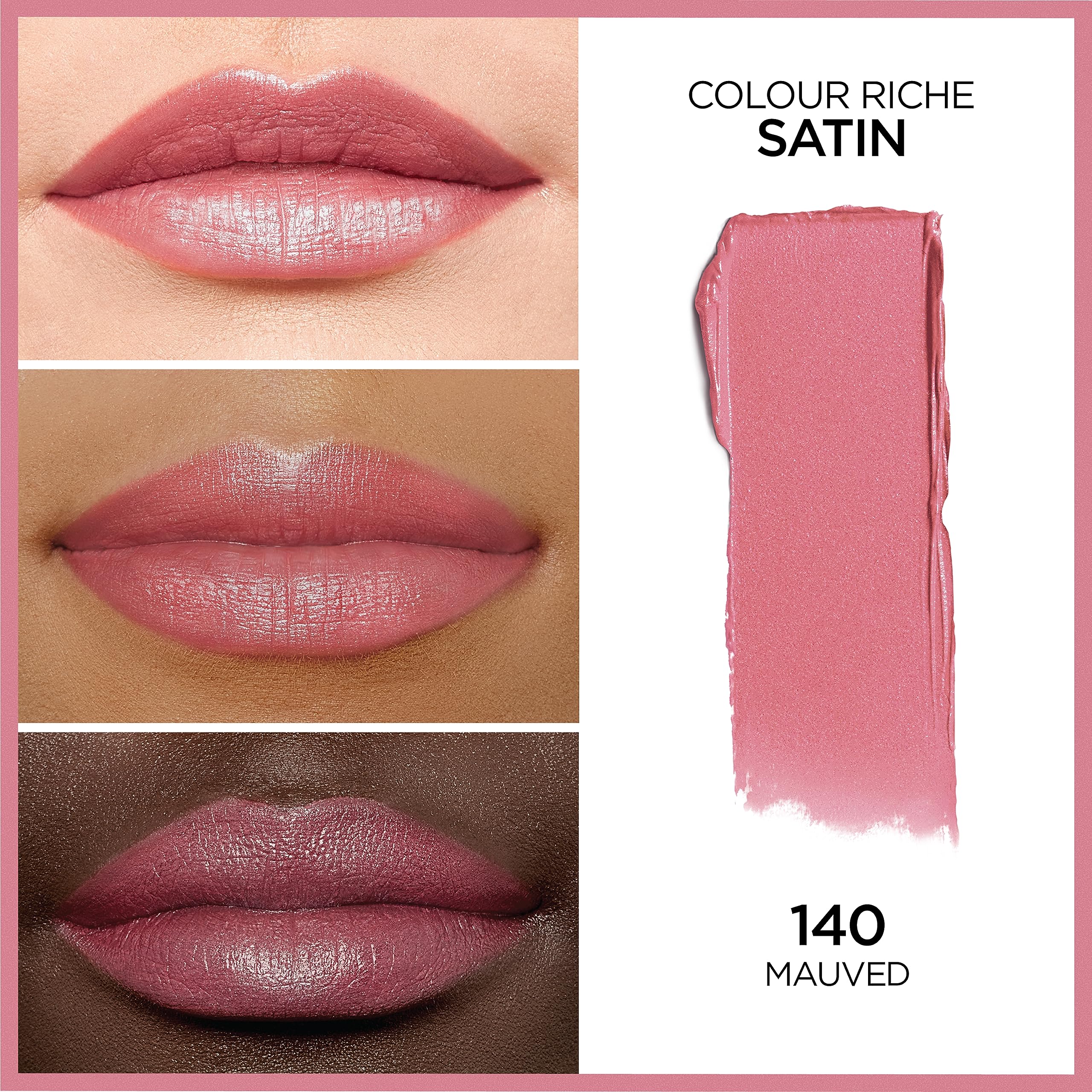 Foto 3 pulgar | Lápiz Labial L'oréal Paris Colour Riche Mauved 1 Unidad - Venta Internacional