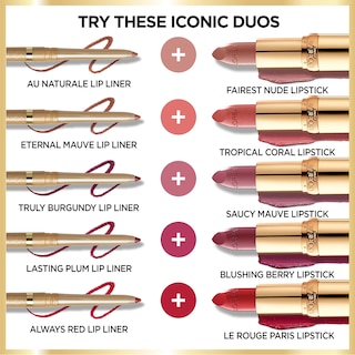 Foto 6 | Lápiz Labial L'oréal Paris Colour Riche Mauved 1 Unidad - Venta Internacional