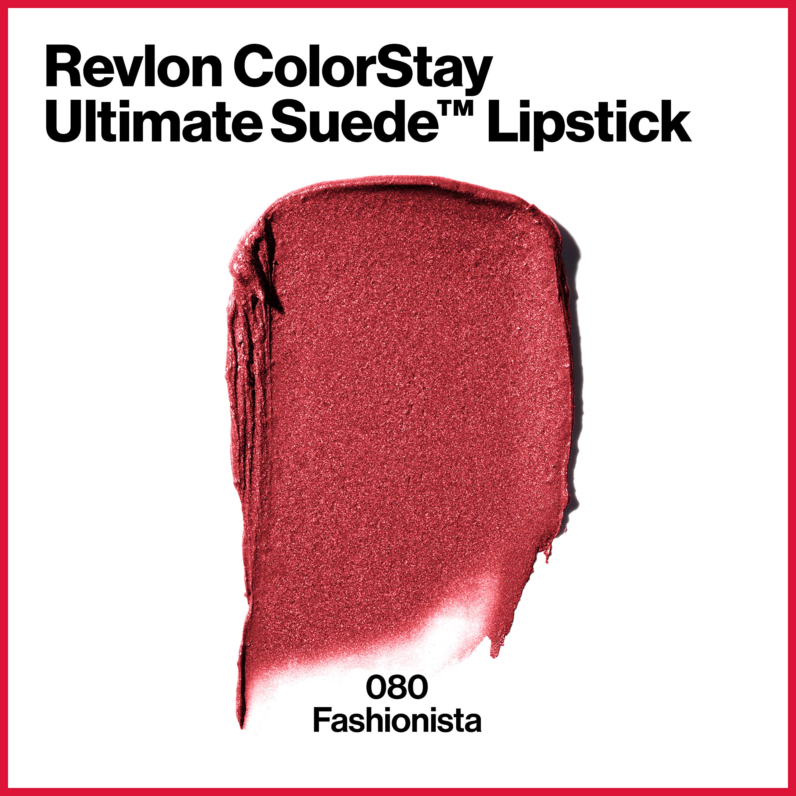 Foto 2 | Lápiz Labial Revlon Colorstay Ultimate Suede 080 Fashionista 2.6ml - Venta Internacional