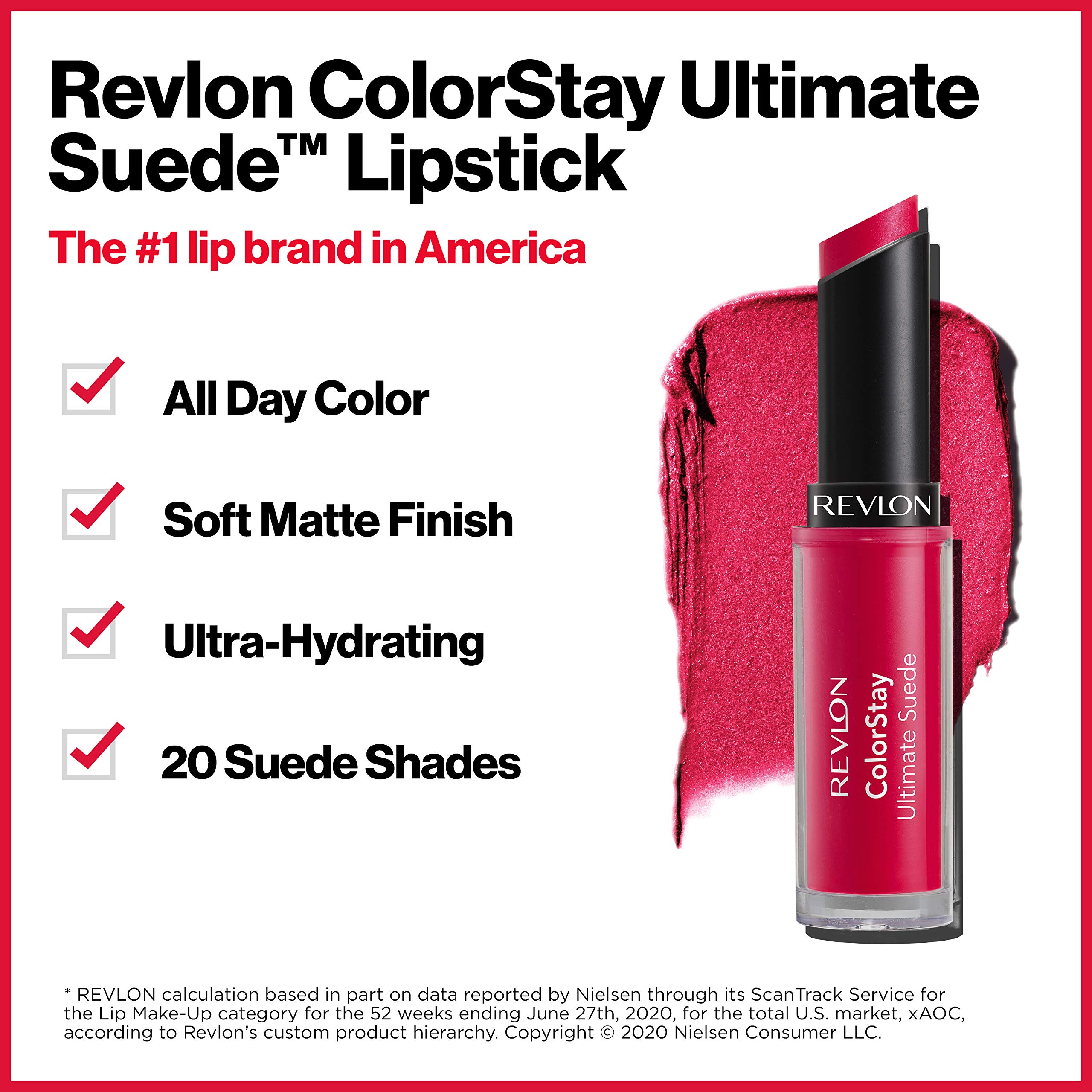 Foto 4 pulgar | Lápiz Labial Revlon Colorstay Ultimate Suede 080 Fashionista 2.6ml - Venta Internacional