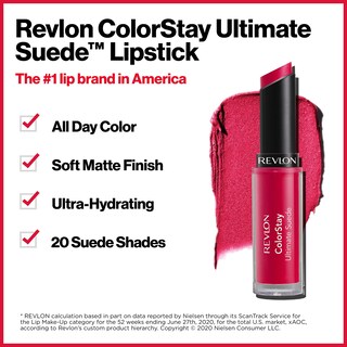 Foto 3 | Lápiz Labial Revlon Colorstay Ultimate Suede 080 Fashionista 2.6ml - Venta Internacional