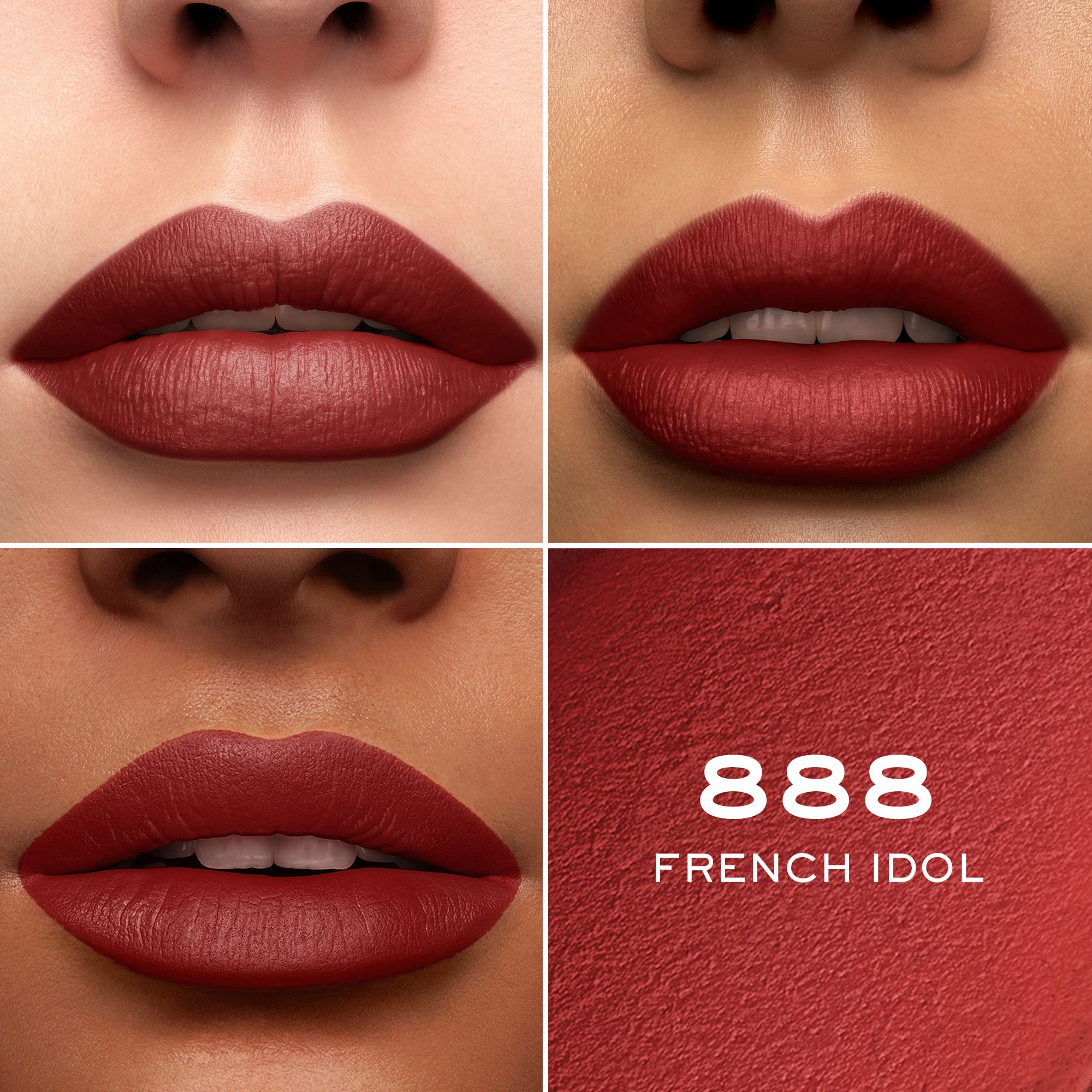 Foto 4 pulgar | Lápiz Labial Lancôme L'Absolu Rouge Drama Matte 888 French Idol - Venta Internacional