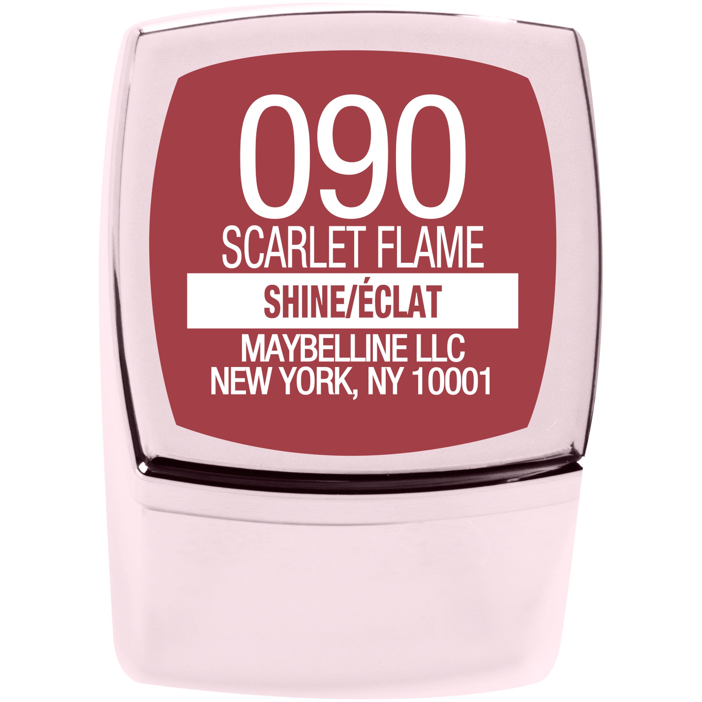 Foto 7 pulgar | Lápiz Labial Maybelline Color Sensational Shine Scarlet Flame - Venta Internacional