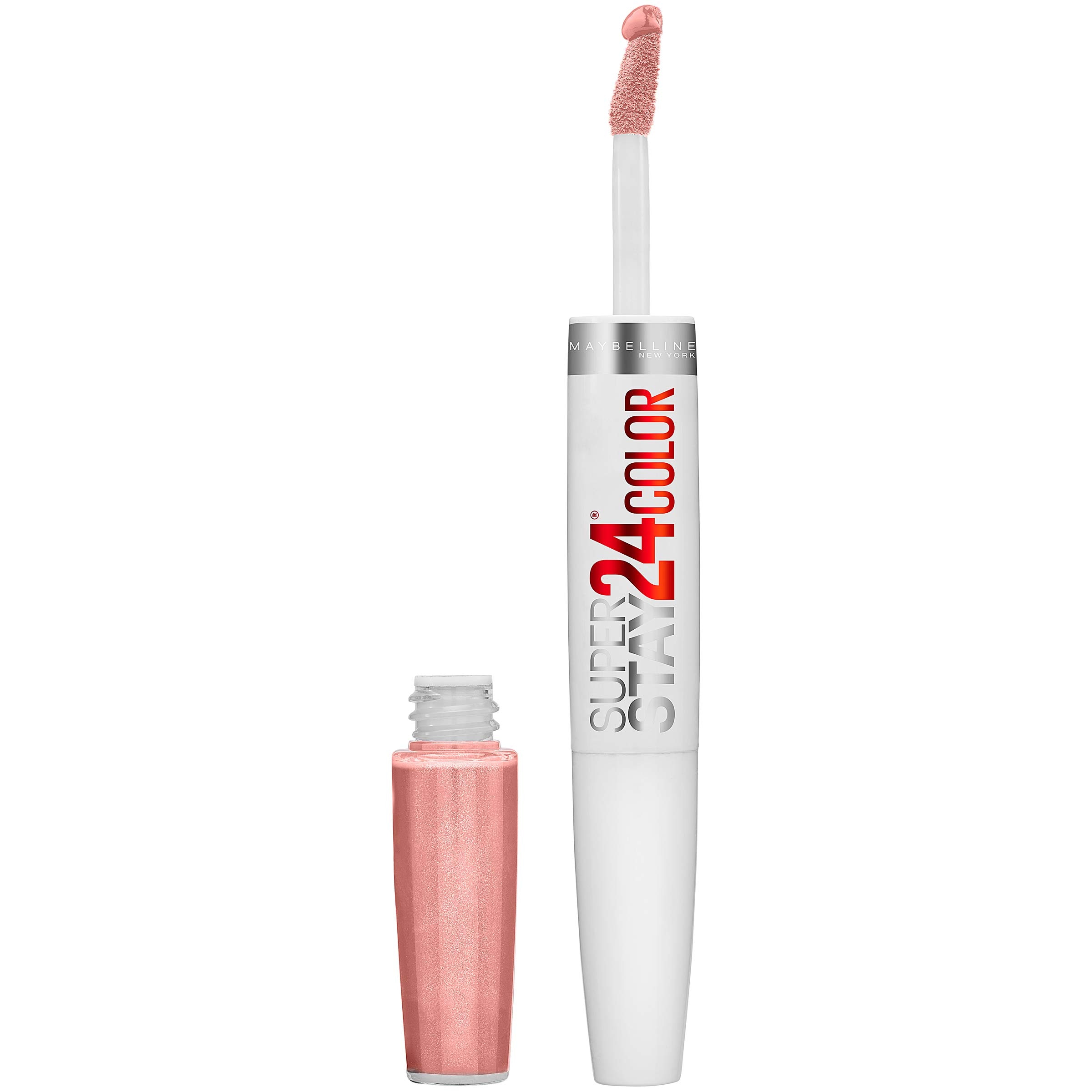 Lápiz Labial Líquido Maybelline Super Stay 24 Constant Toast Nude - Duración 24 horas $467